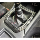 Noble LX Dry Carbon Fiber Shift Trim Cover Manual Transmission Subaru WRX 2022-2024