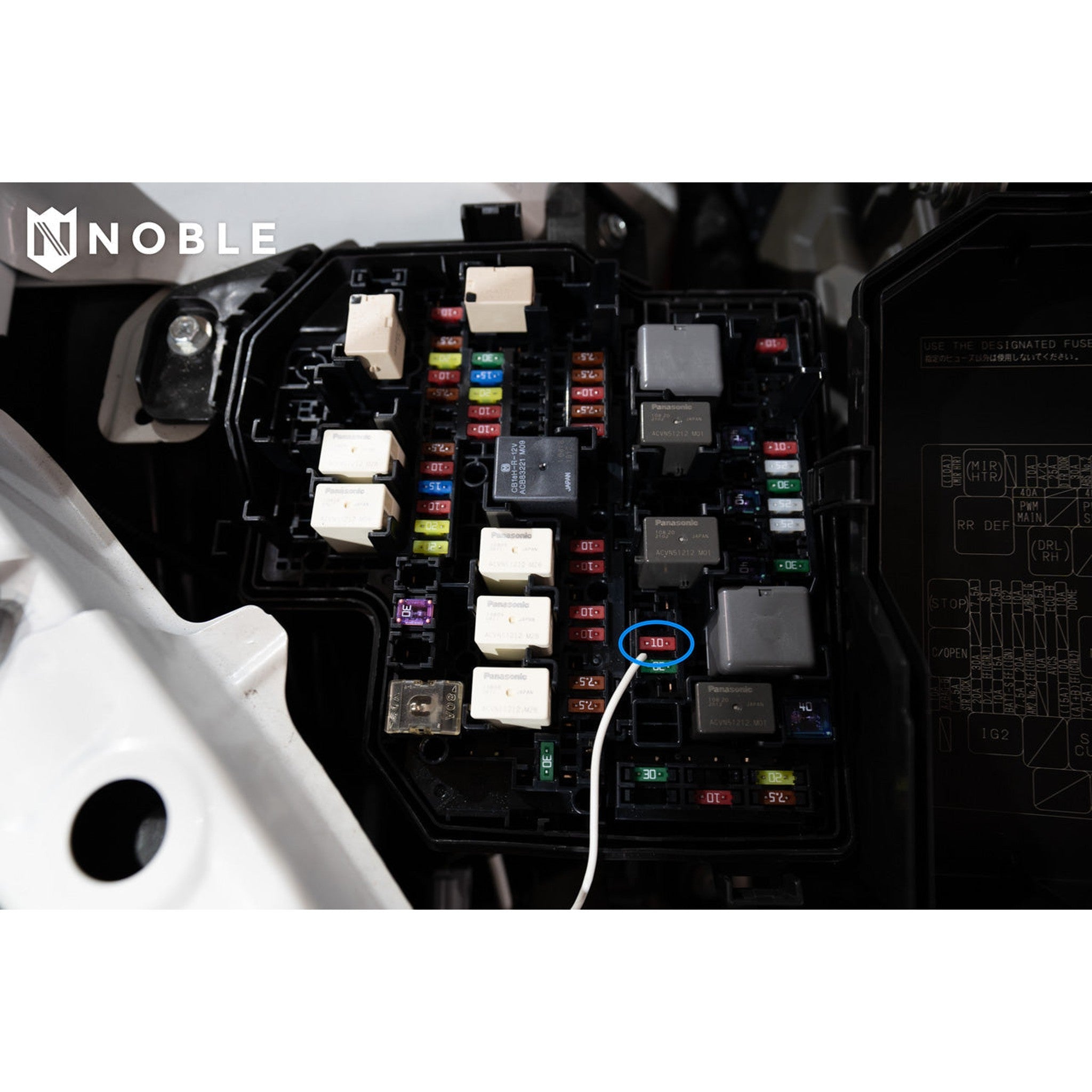 Noble Lux JDM Style DRL / Turn Signal Bezels 2022-2025 Subaru BRZ