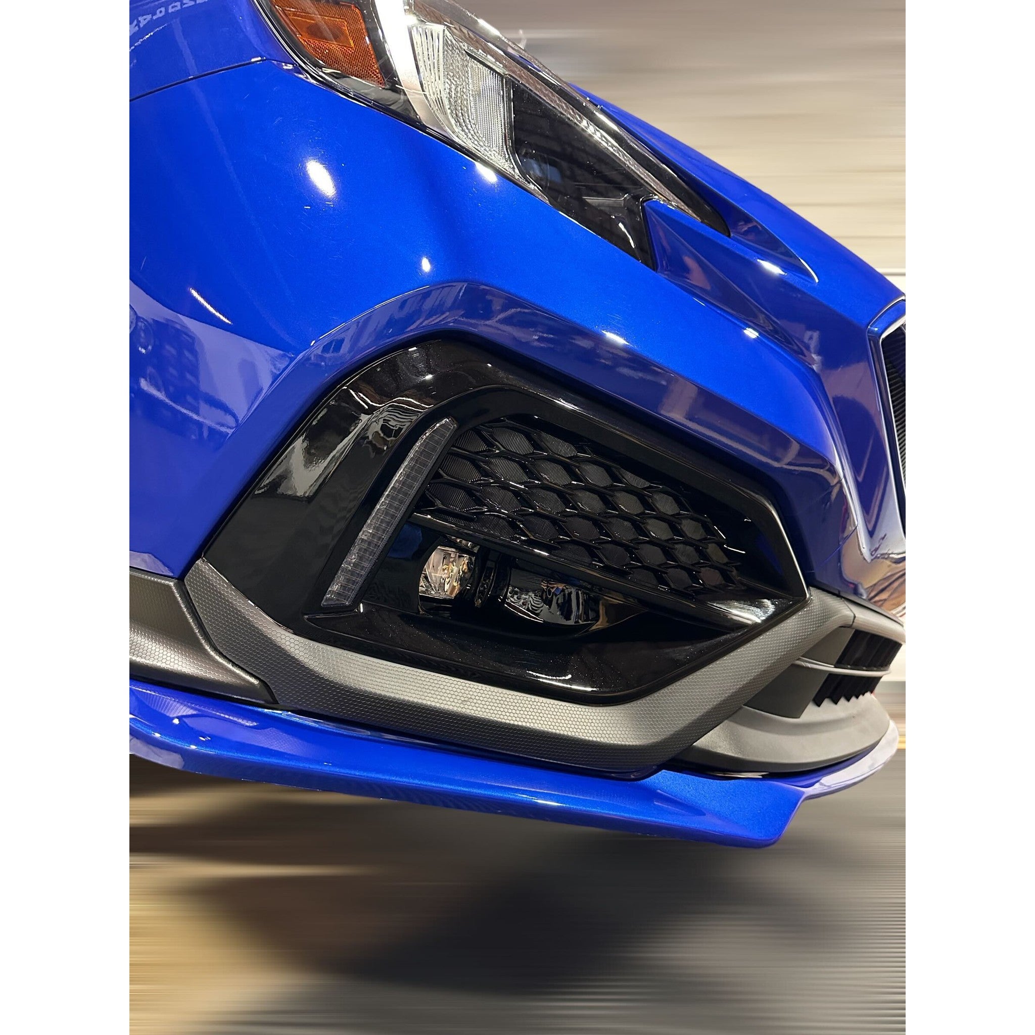 Noble Lux JDM Style DRL / Turn Signal Fog Light Bezels Subaru WRX 2022-2026