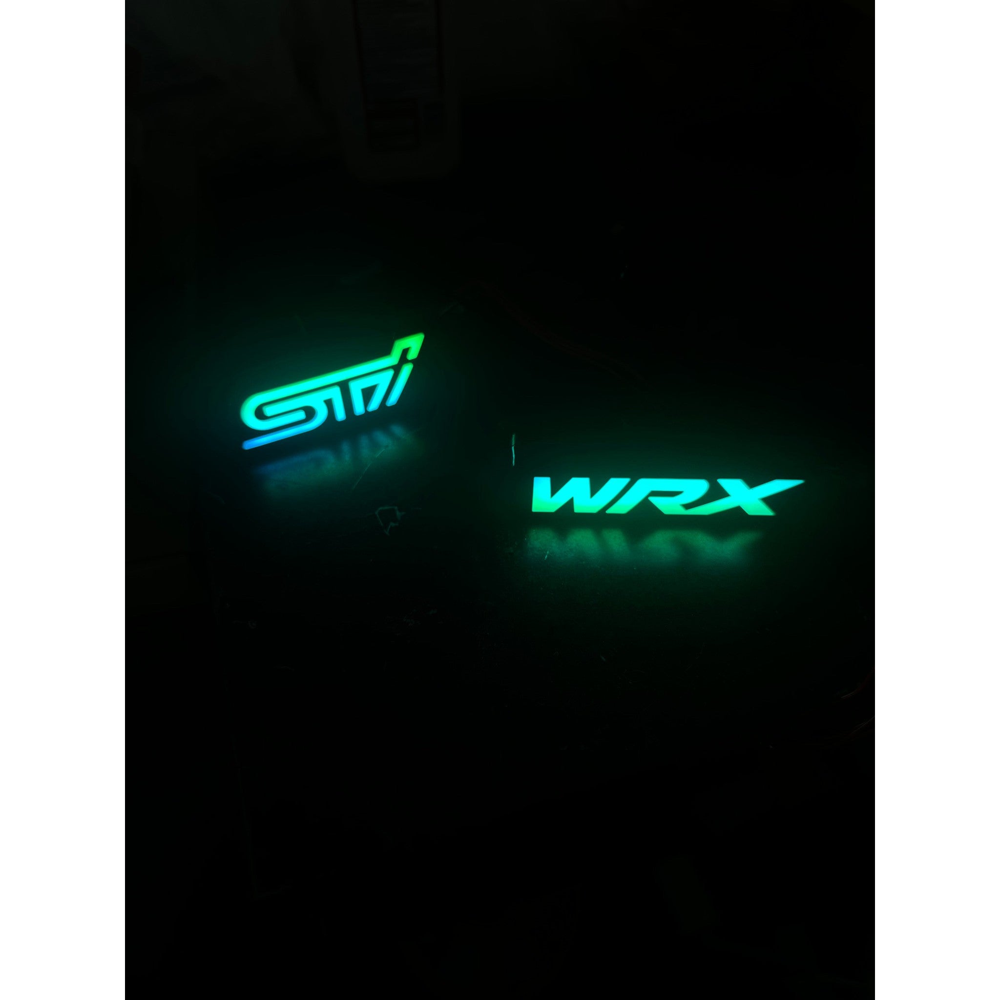 Noble Lux LED WRX Front Grille Badge / Logo RGB - All Years WRX
