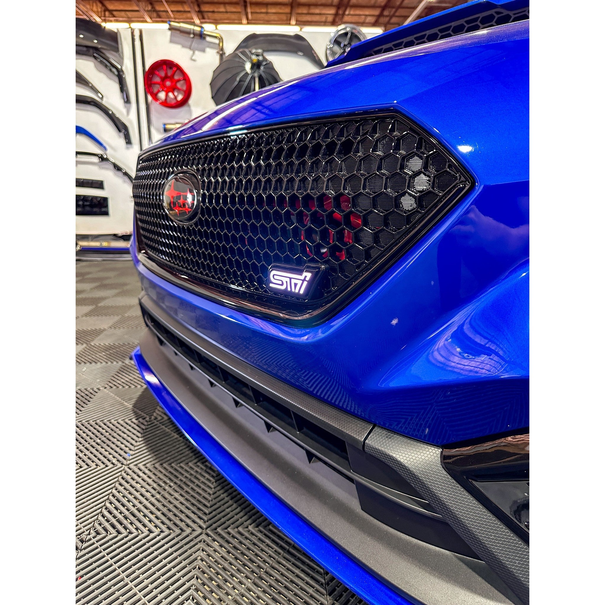 Noble Lux RGB STI Grill Emblem WRX 2022-2025
