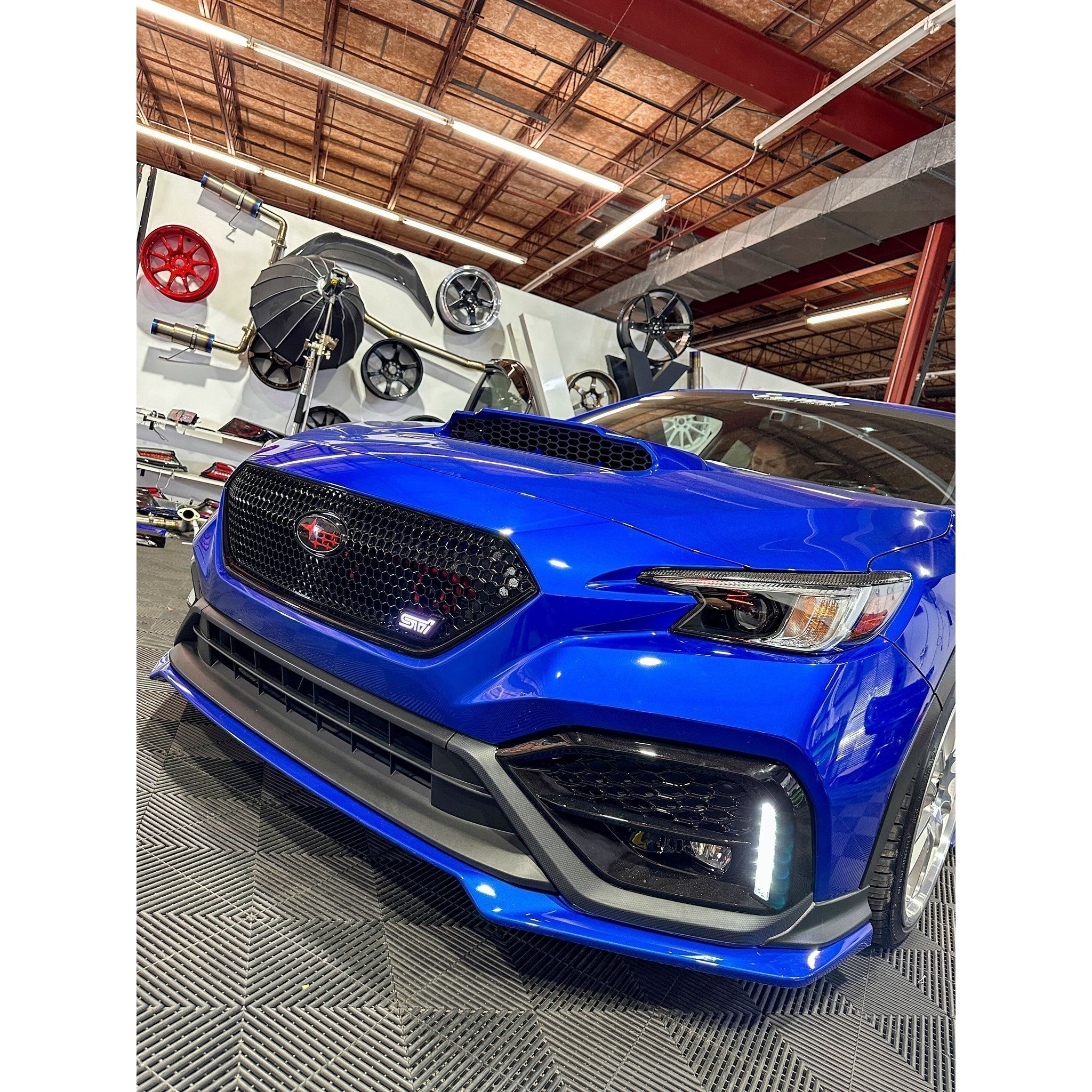 Noble Lux RGB STI Grill Emblem WRX 2022-2026