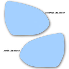 Noble NBS Heated Wide Angle Blue Mirrors Subaru BRZ / Toyota GR86 2022-2026