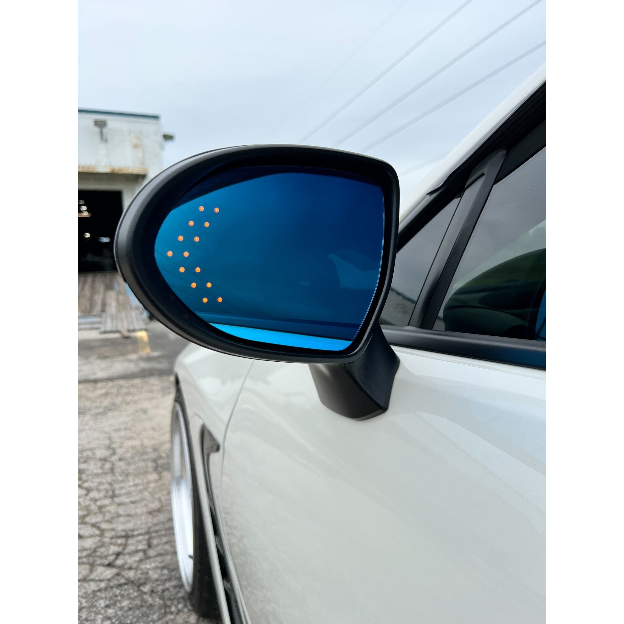 Noble NBS Heated Wide Angle Blue Mirrors w/ Turn Signals Subaru BRZ / Toyota GR86 22-26