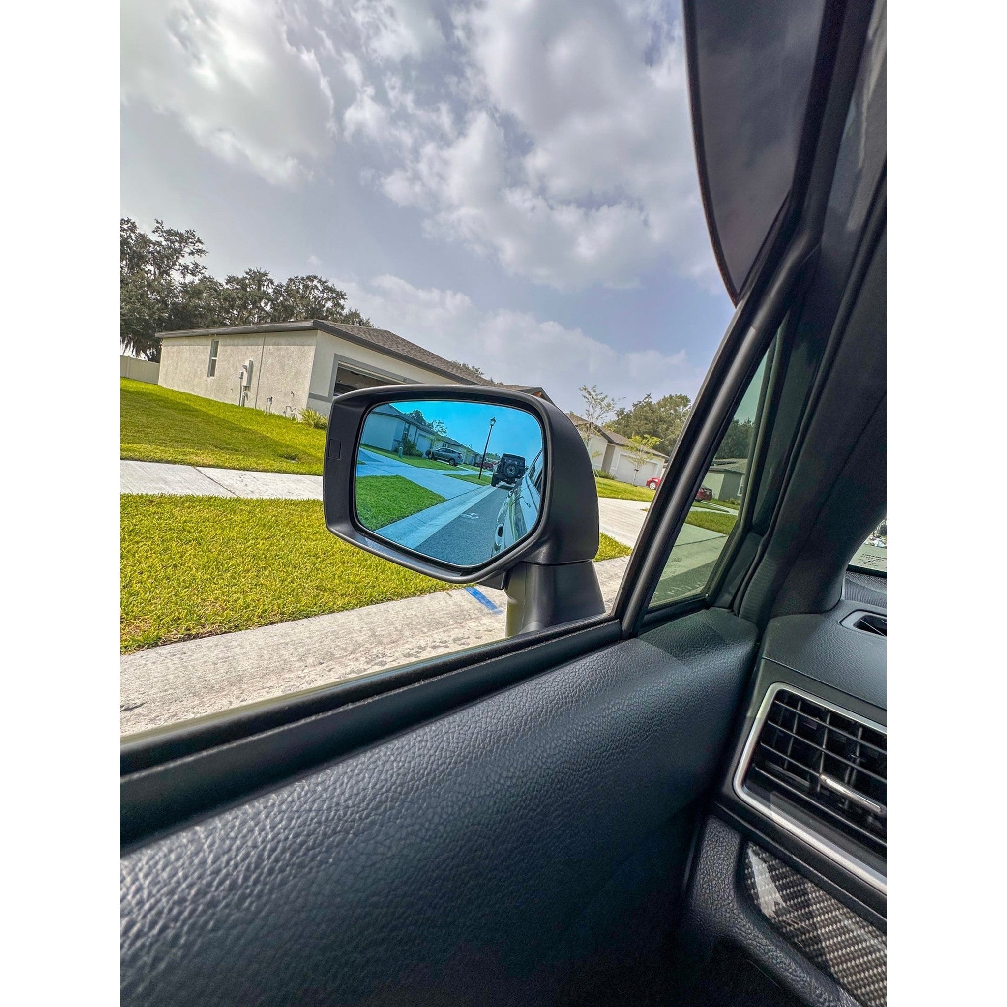 Noble NBS Heated Wide Angle Blue Mirrors with Turn Signals Subaru WRX 2015-2021 / STI 2015-2021
