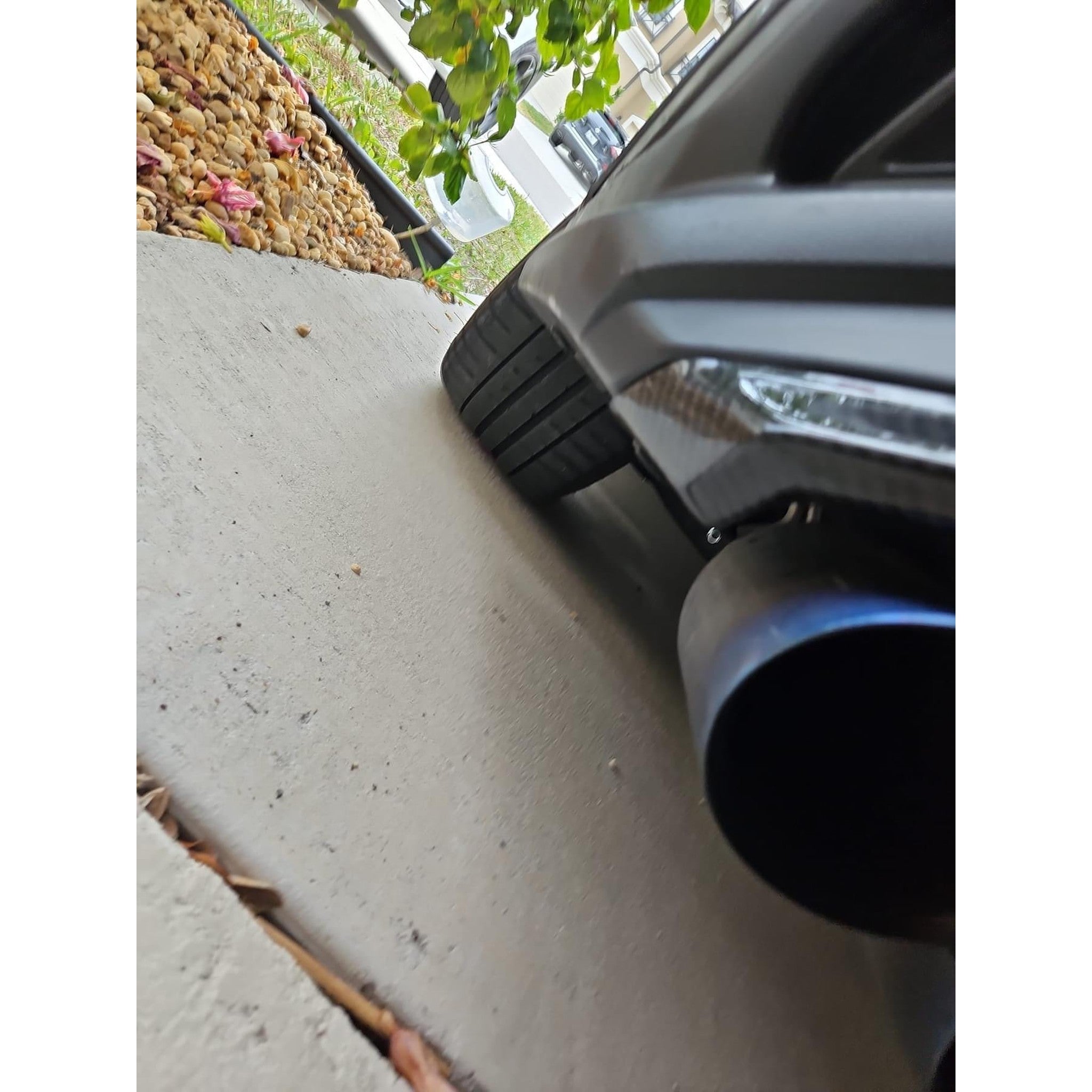 Noble OE Style Exhaust Finisher Pair Paint Matched Subaru WRX 2022-2026