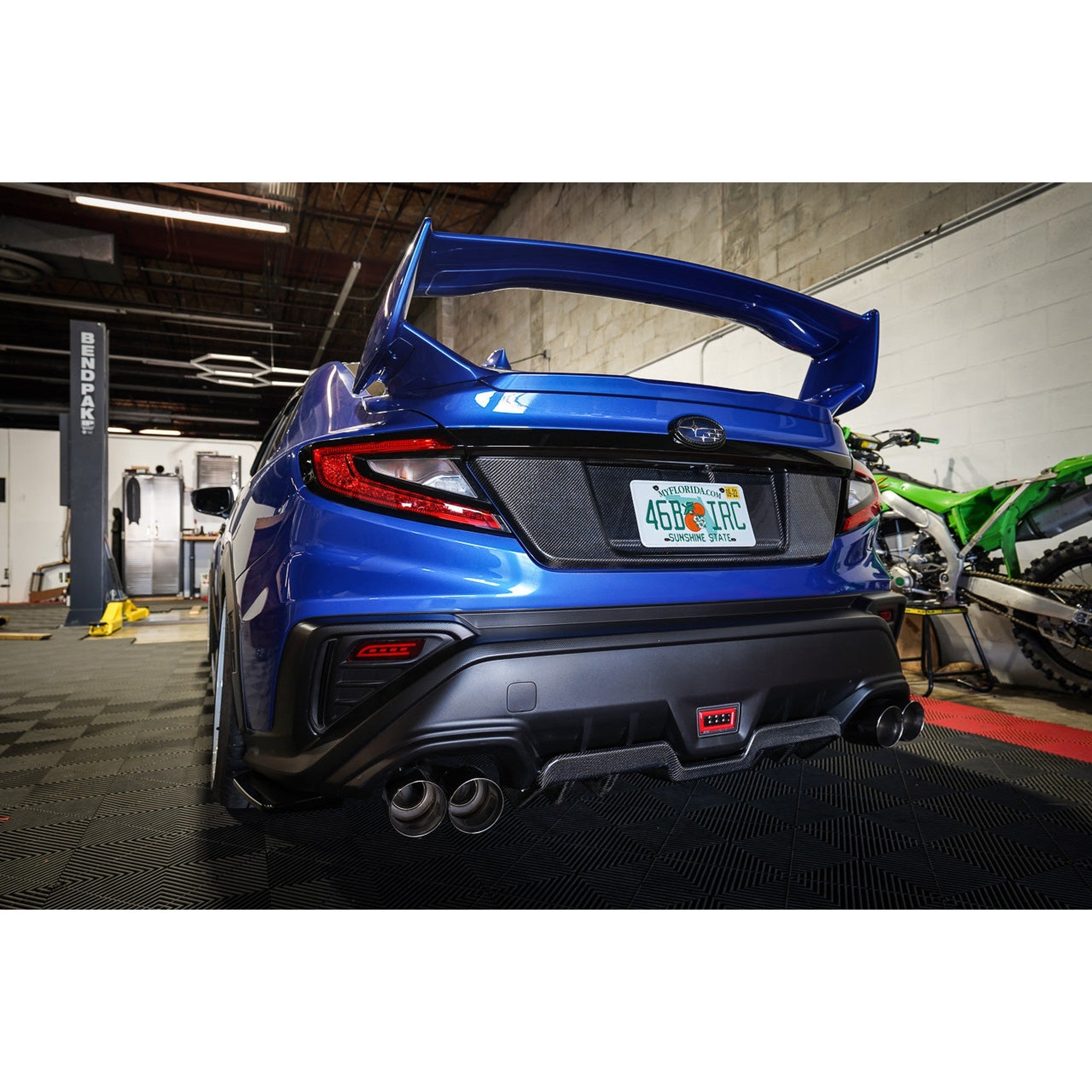 Noble Paint Matched HT Style Rear Diffuser Subaru WRX 2022-2025