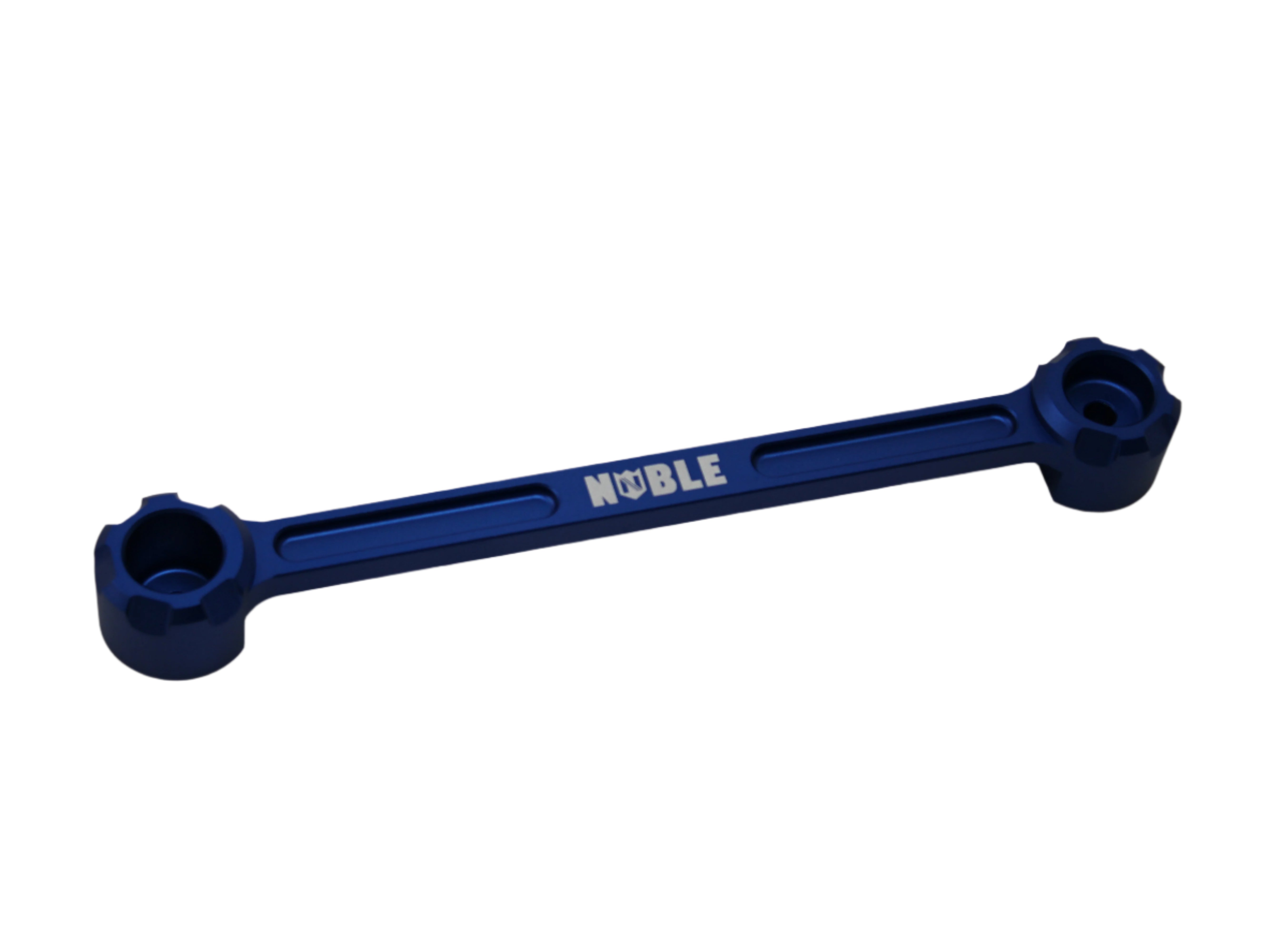 Noble Performance Battery Tie Down (Blue) - 2022+ Subaru Toyota WRX / BRZ / GR86