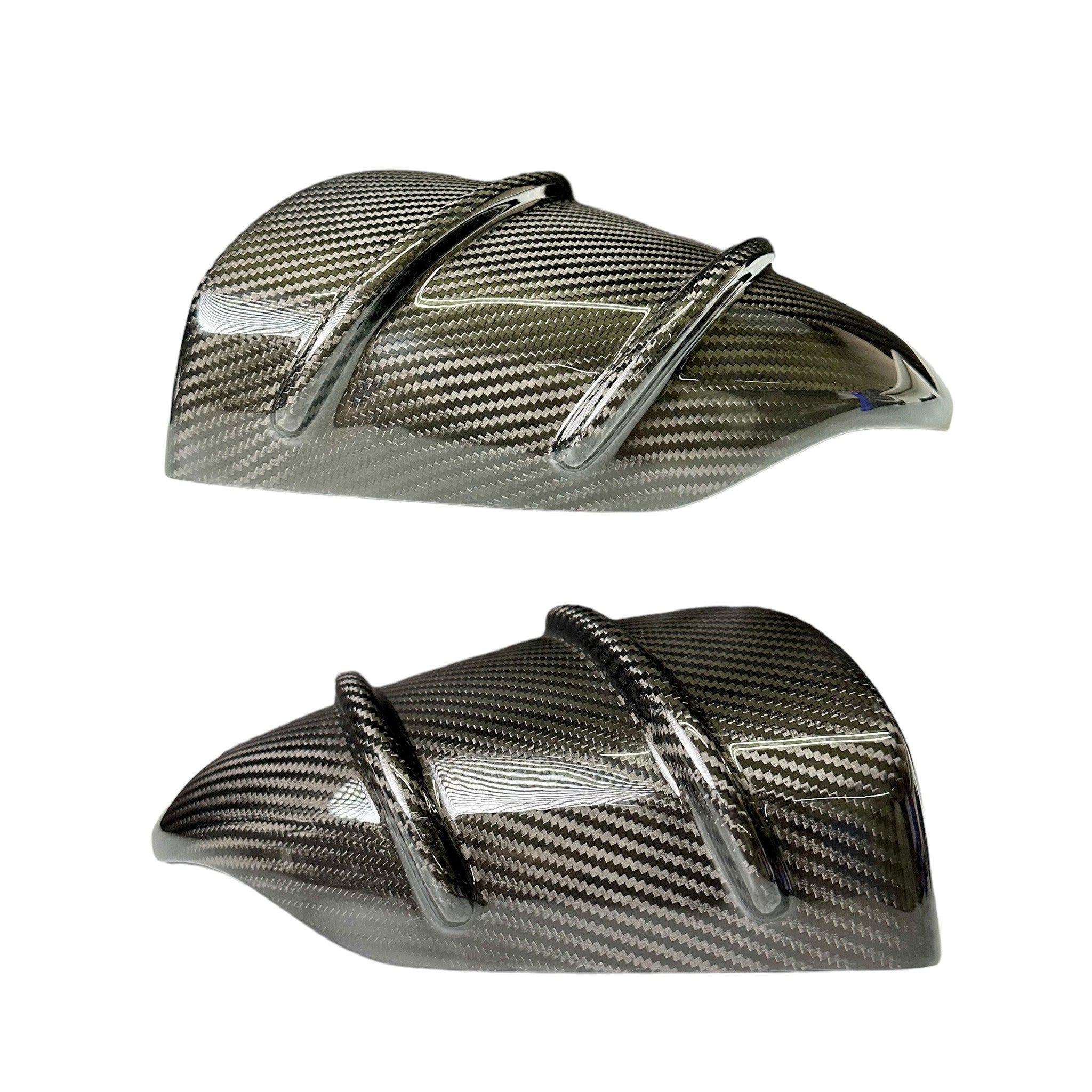 Noble RA-R Style Dry Carbon Fiber Mirror Cover - 2022-2026 WRX