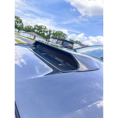 Noble RD Style Hood Scoop (D4S - Crystal Black Mica) 2015-2021 Subaru WRX
