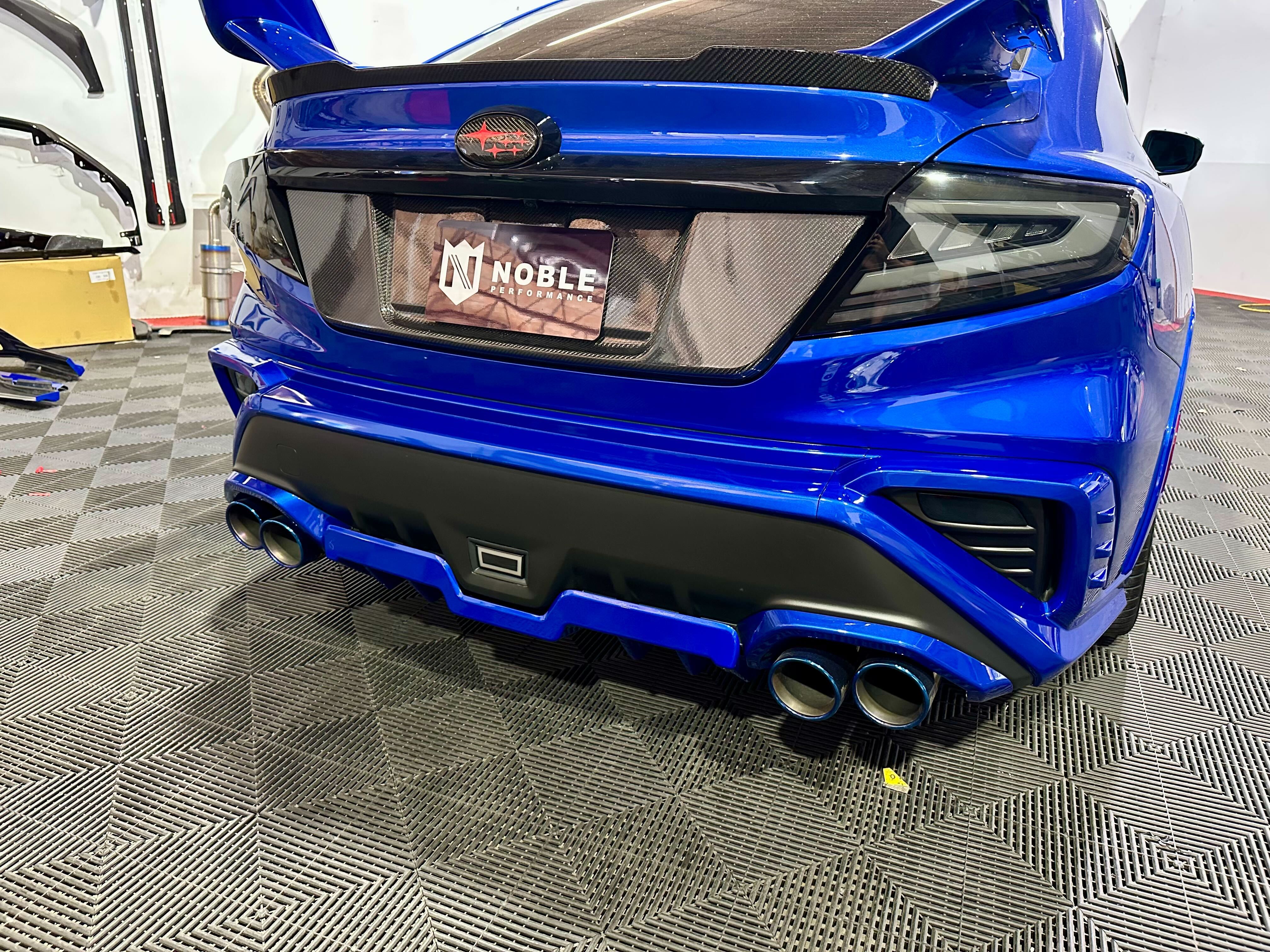 Noble RD1 Rear Bumper Cover (World Rally Blue - K7X) - 2022-2026 WRX