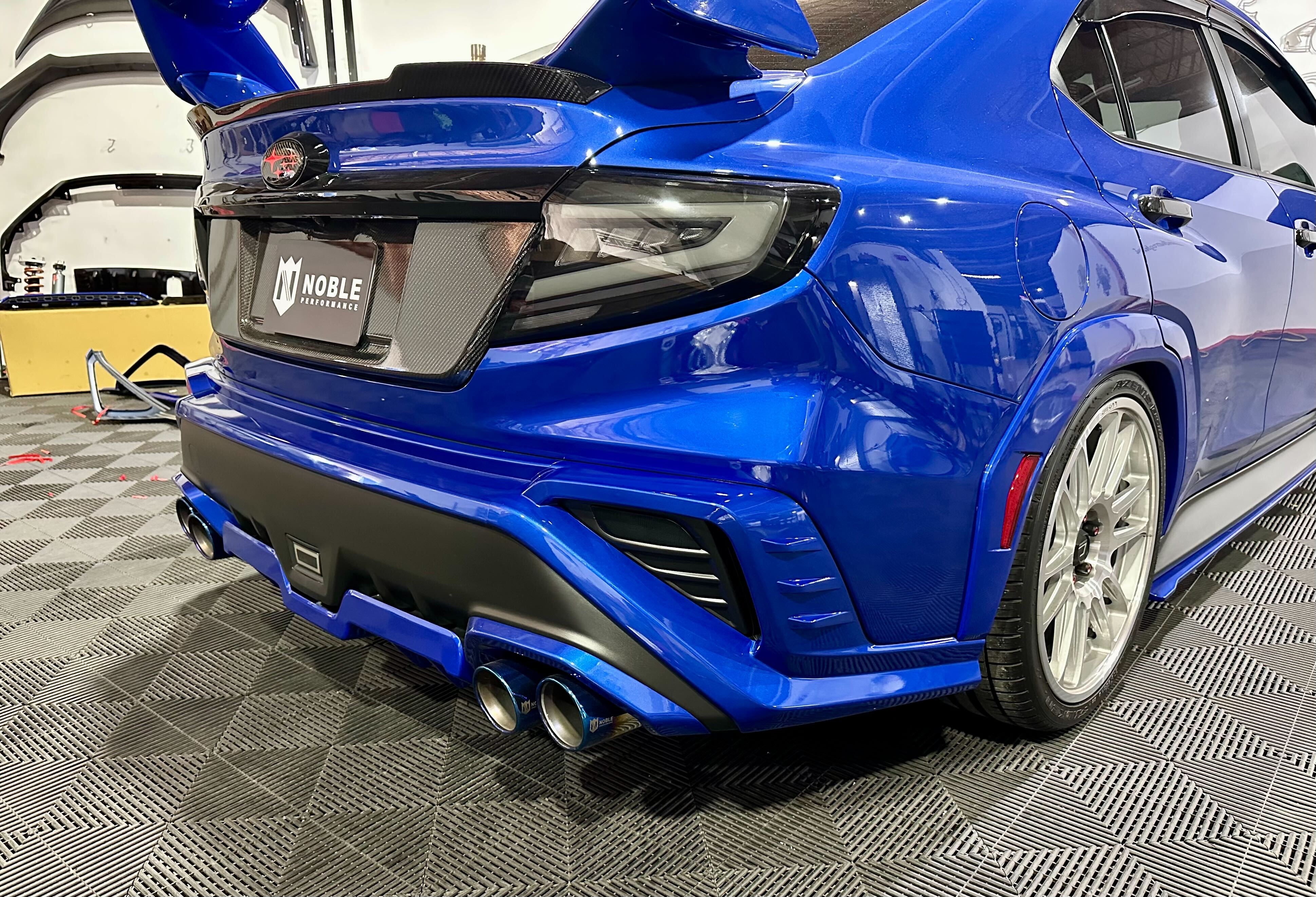 Noble RD1 Rear Bumper Cover (World Rally Blue - K7X) - 2022-2026 WRX