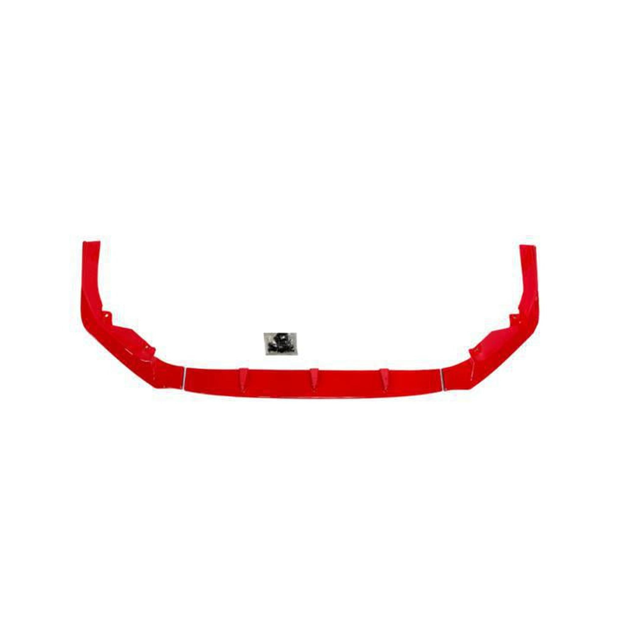 Noble RD1 Style Front Lip (DCK - Ignition Red) - 2022-2026 Subaru WRX