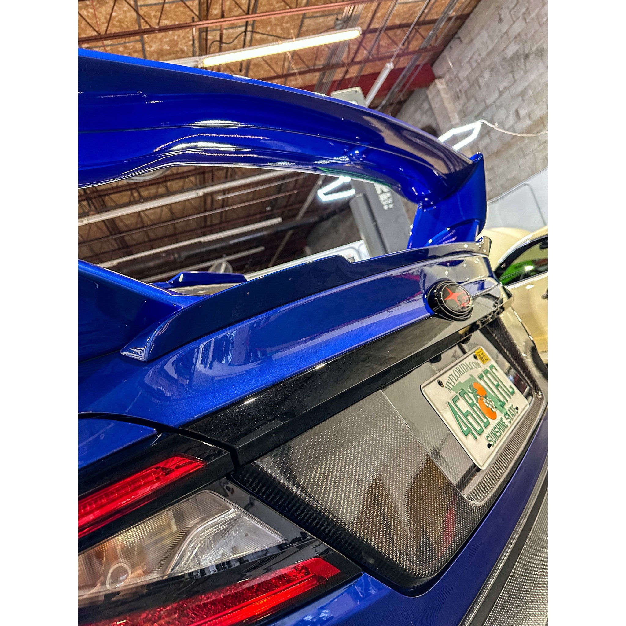 Noble RD1 Style Trunk Spoiler Paint Matched Subaru WRX 2022-2026