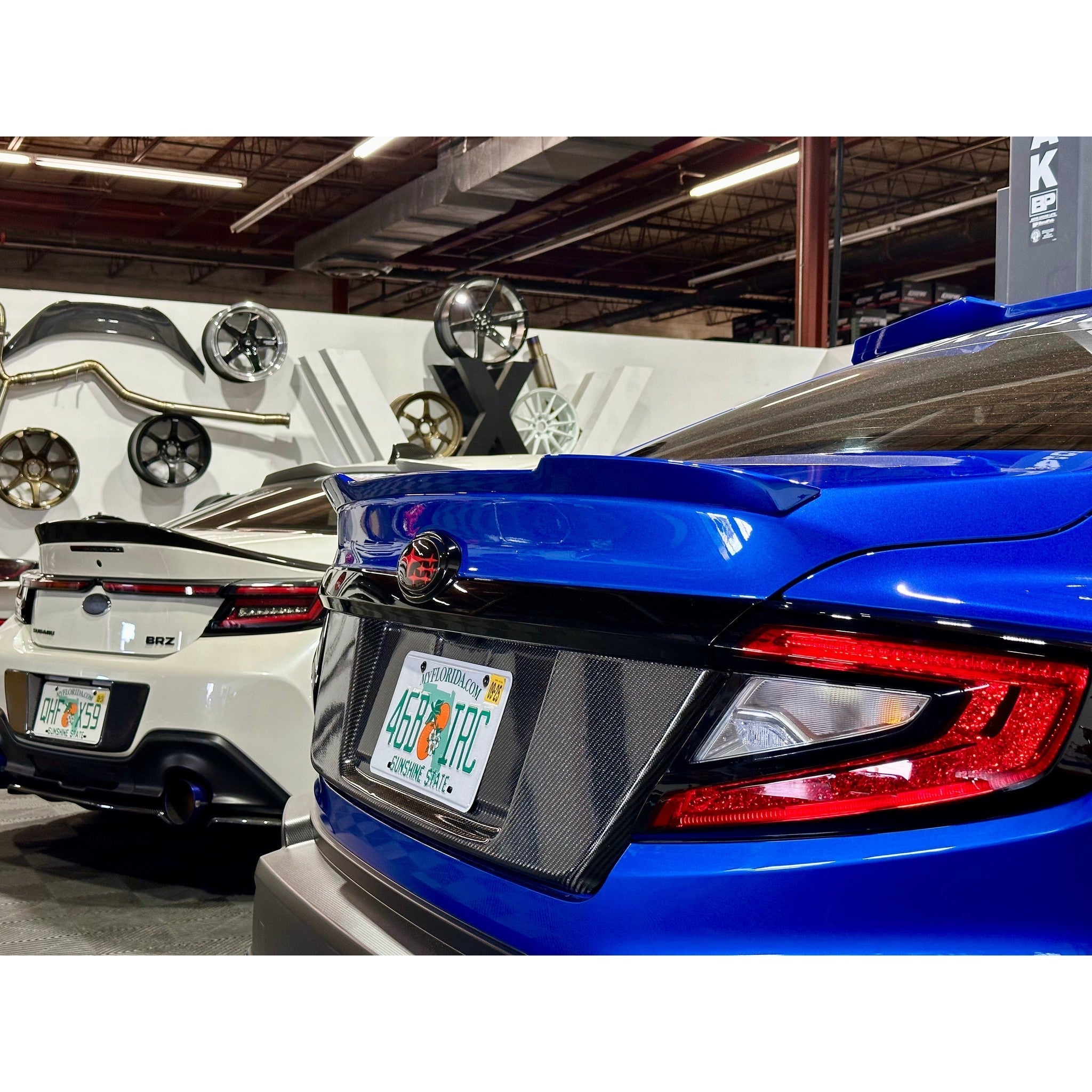 Noble RD1 Style Trunk Spoiler Paint Matched Subaru WRX 2022-2026