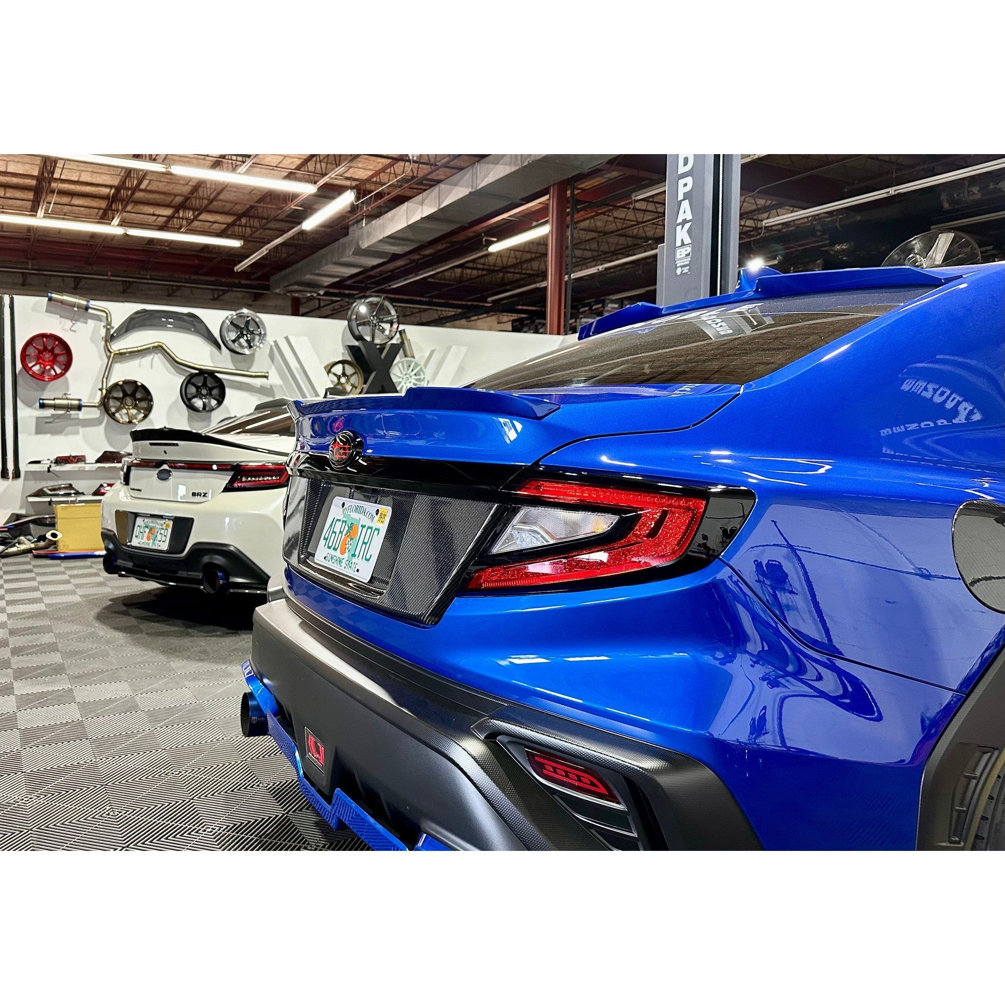 Noble RD1 Style Trunk Spoiler Paint Matched Subaru WRX 2022-2026