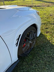 Noble RD2 Paint Matched Fender Flares (World Rally Blue - K7X) - 2022-2026 WRX