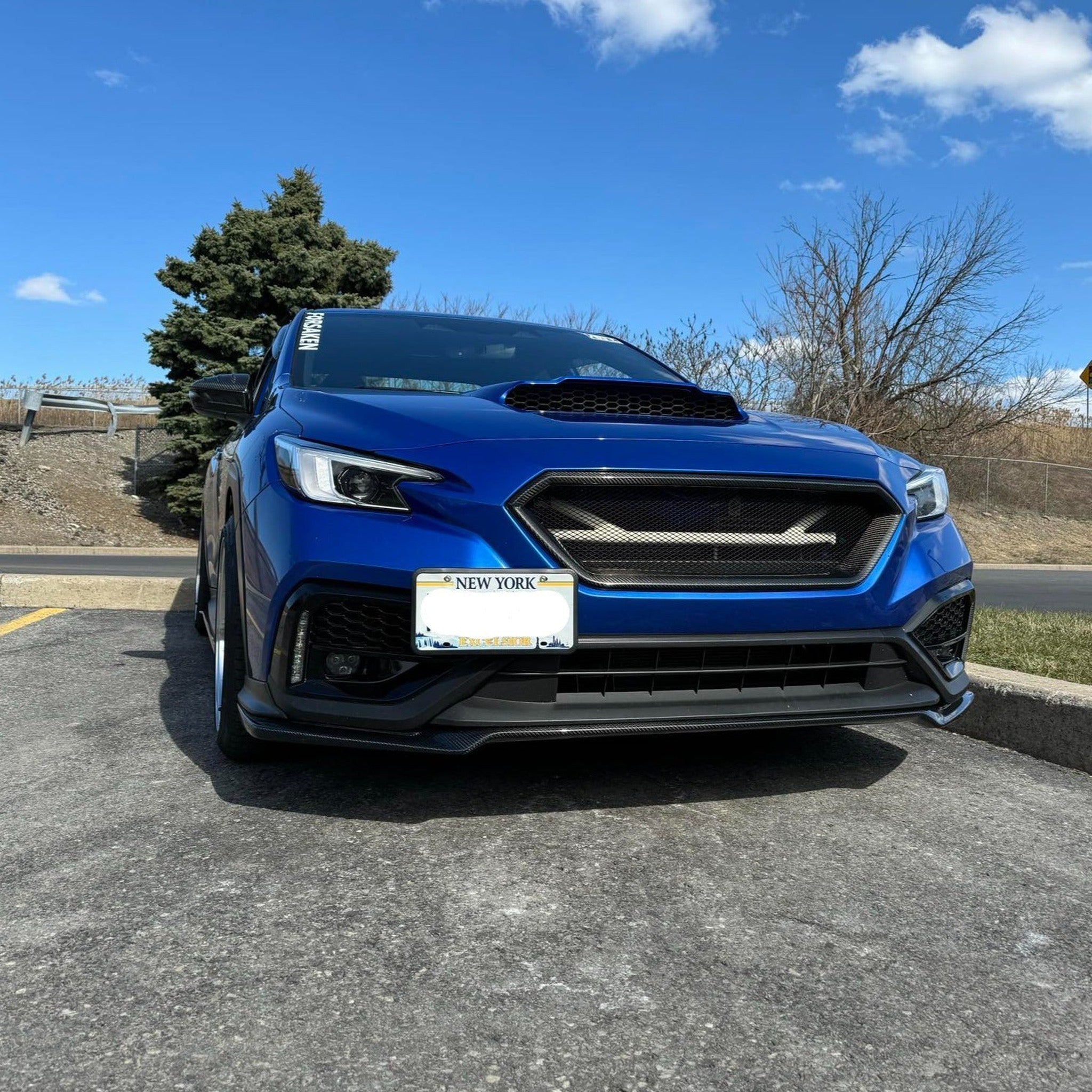 Noble RD2 Style Hood Scoop Paint Matched Subaru WRX 2022-2026