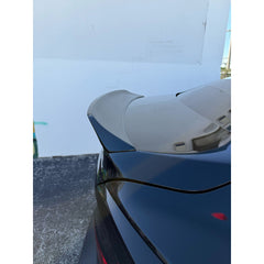 Noble RD3 Style Duckbill Spoiler (Crystal Black Silica - D4S) Subaru - 22+ WRX
