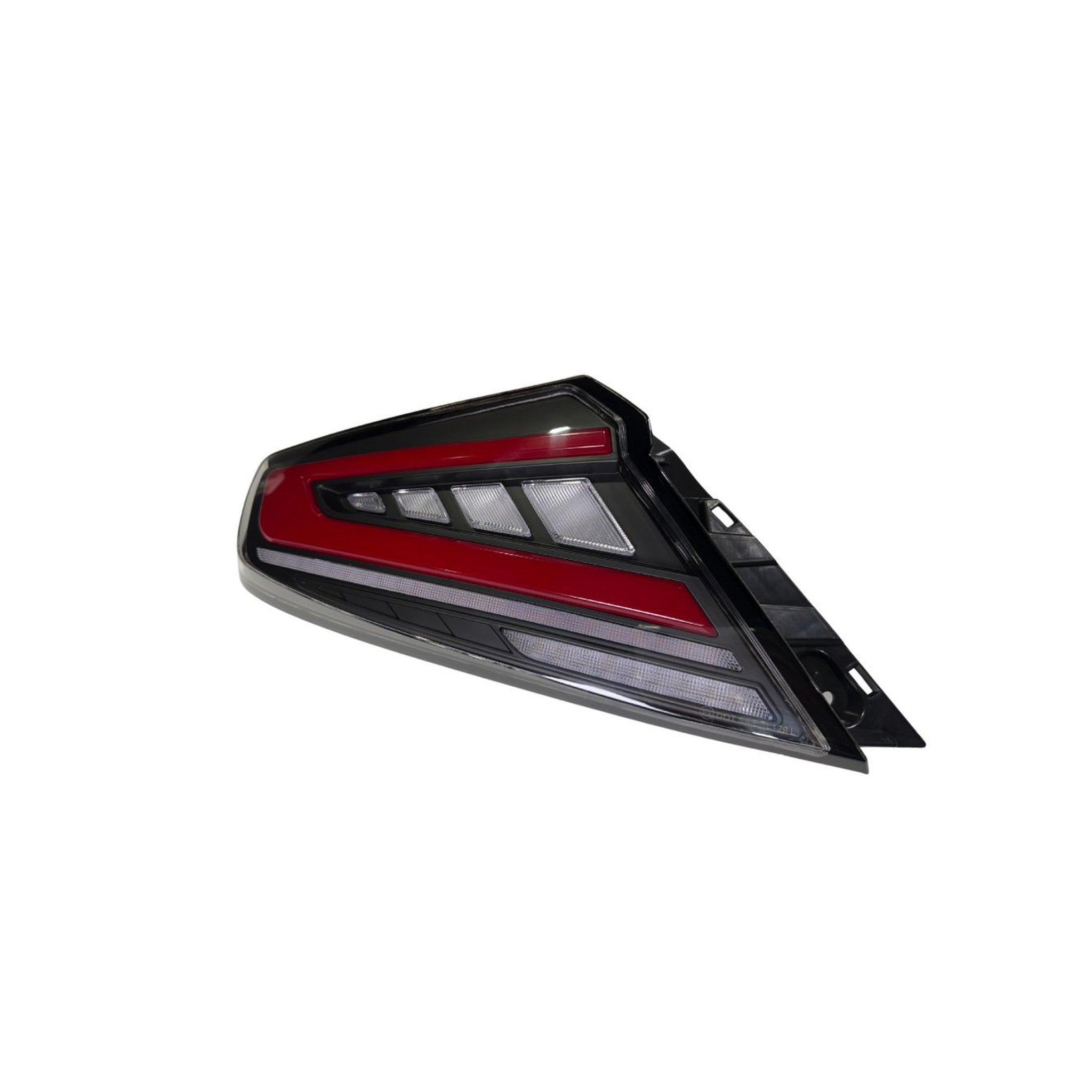 Noble S4 Style Tail Lights (Clear Lens, Red Bar) - 2022-2026 WRX