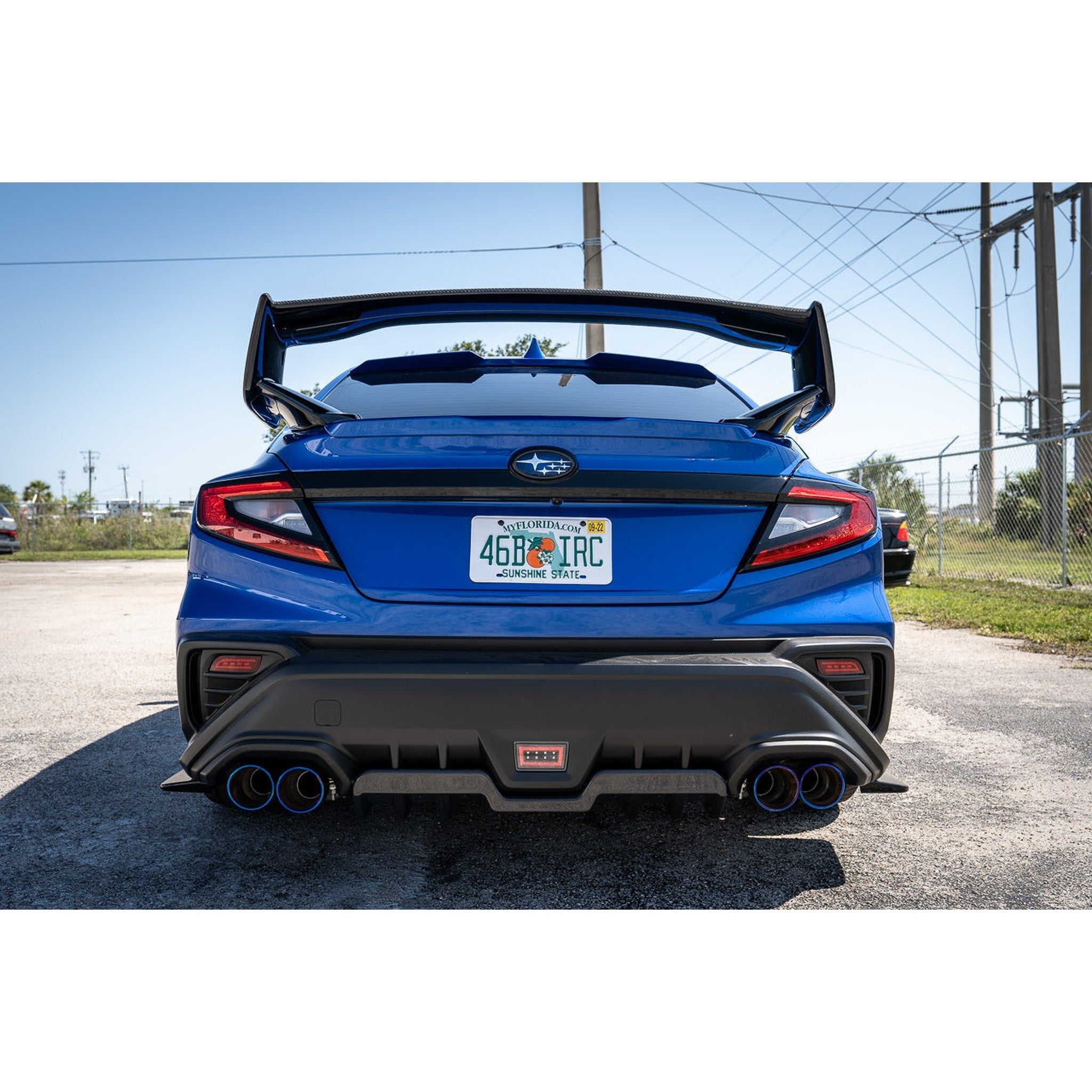 Noble STI Hybrid Carbon Fiber OE Style Spoiler for VB Chassis Subaru WRX 2022-2026