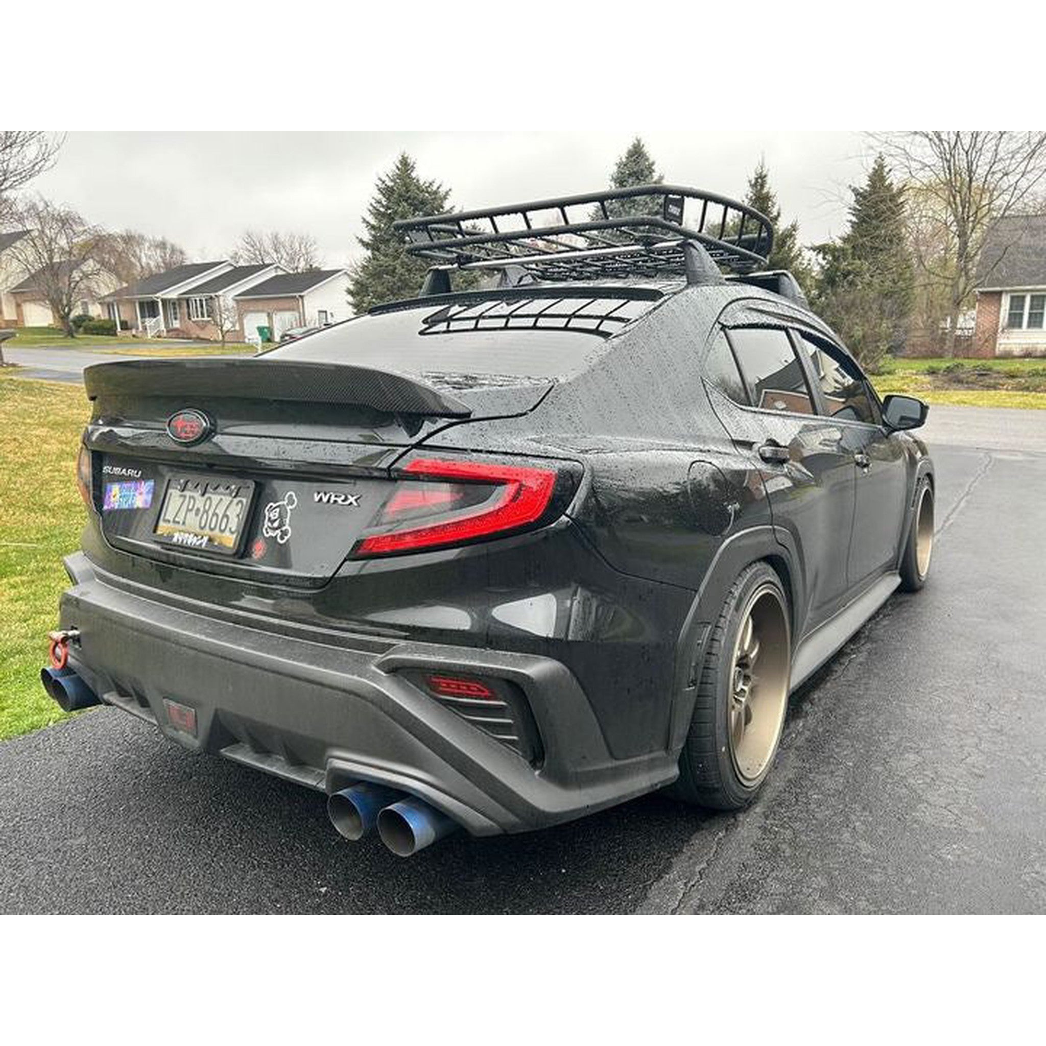 Noble STI Mod 1 Carbon Fiber High Back Subaru Duckbill Spoiler WRX 2022-2026
