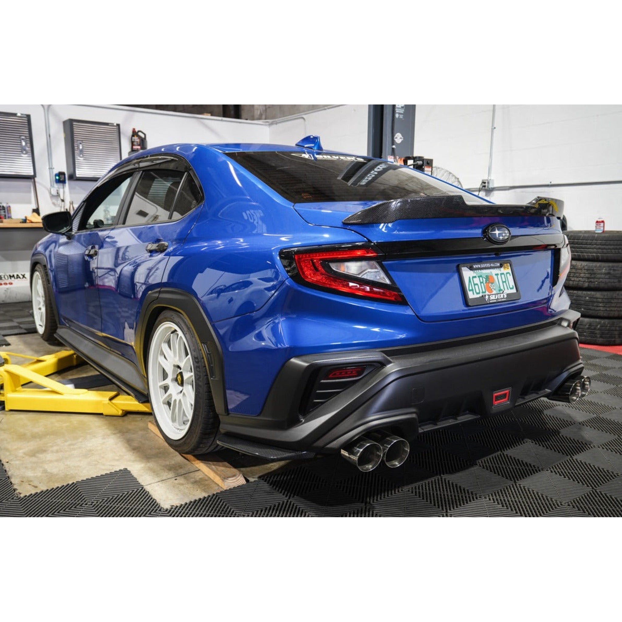Noble STI Style Carbon Fiber High Back Duckbill Spoiler (Type 2) Subaru WRX 2022-2026