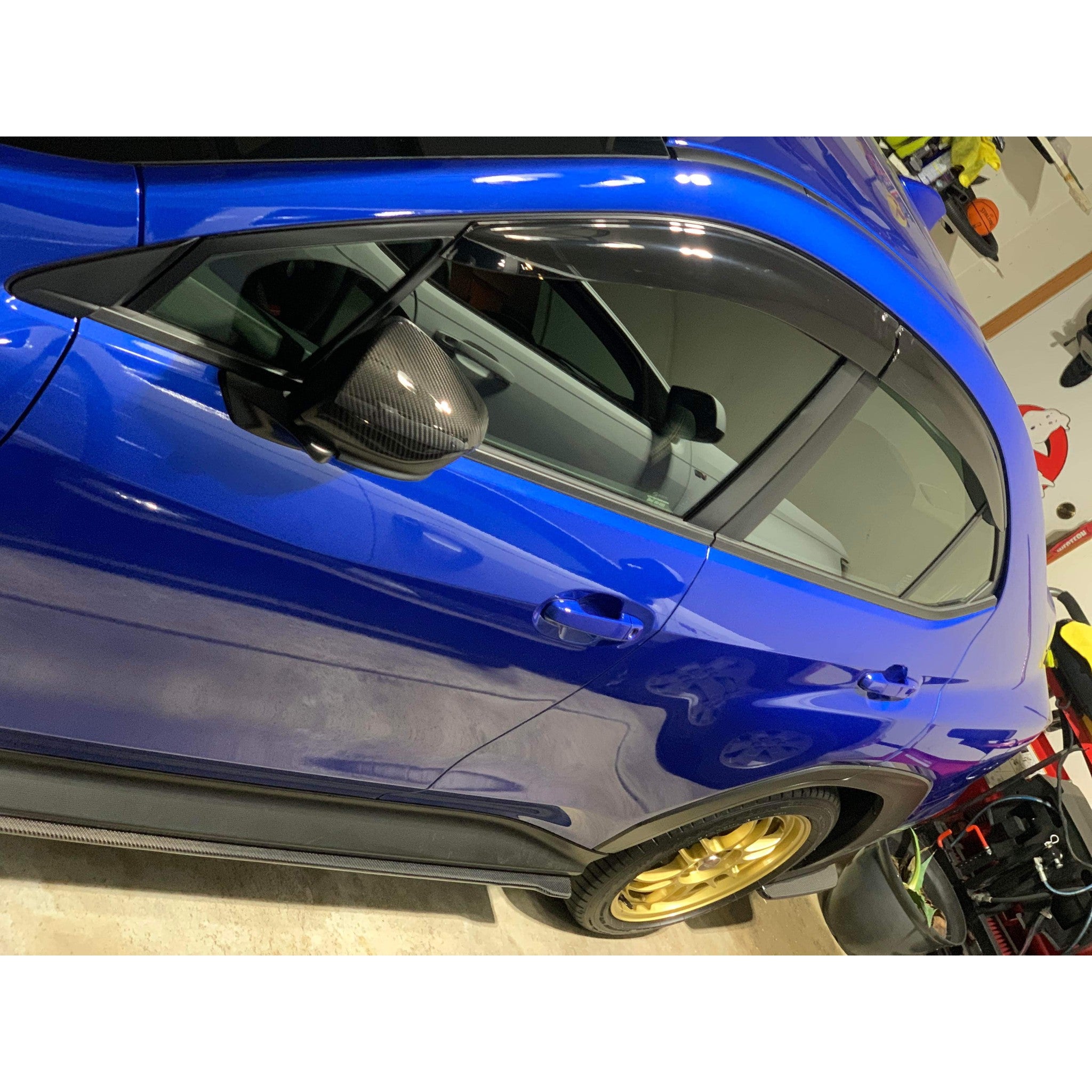 Noble STI Style Carbon Fiber Side Skirts Subaru WRX 2022-2026
