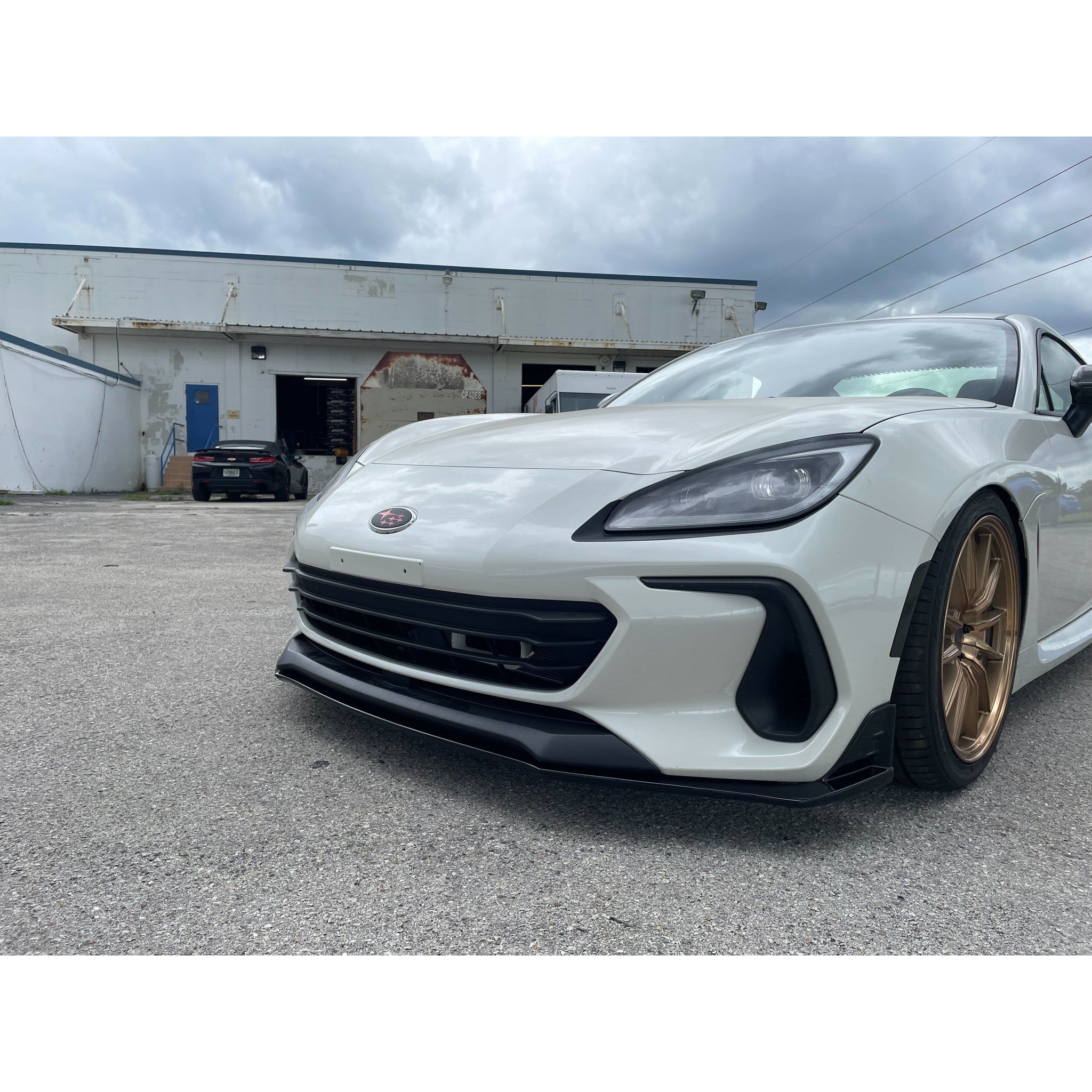 Noble STI Style Front Lip Gloss Black Subaru BRZ 2022-2026