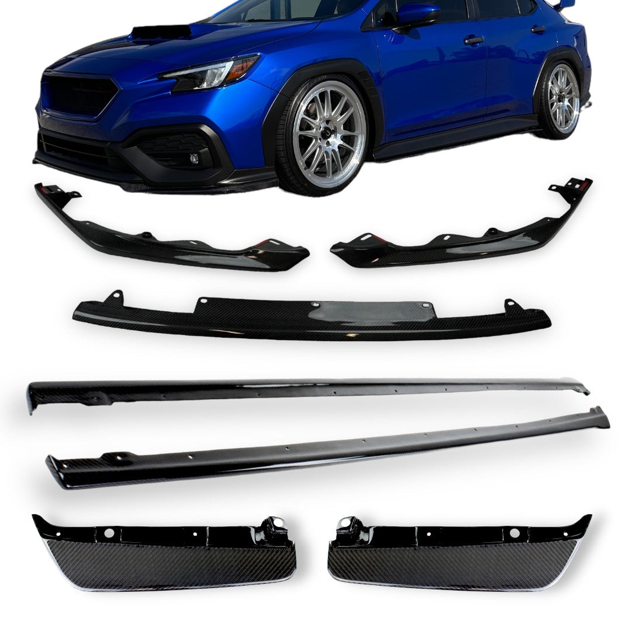 Noble STI Style Lip Kit Subaru WRX 2022-2026