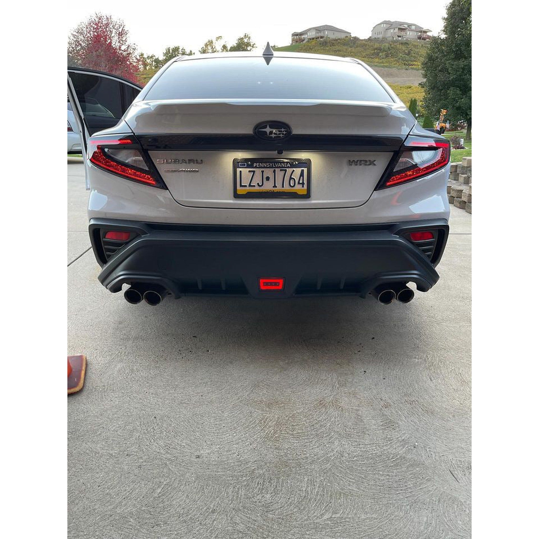 Noble STI Style Mod 1 High Back Paint Matched Duckbill Spoiler Subaru WRX 22-26