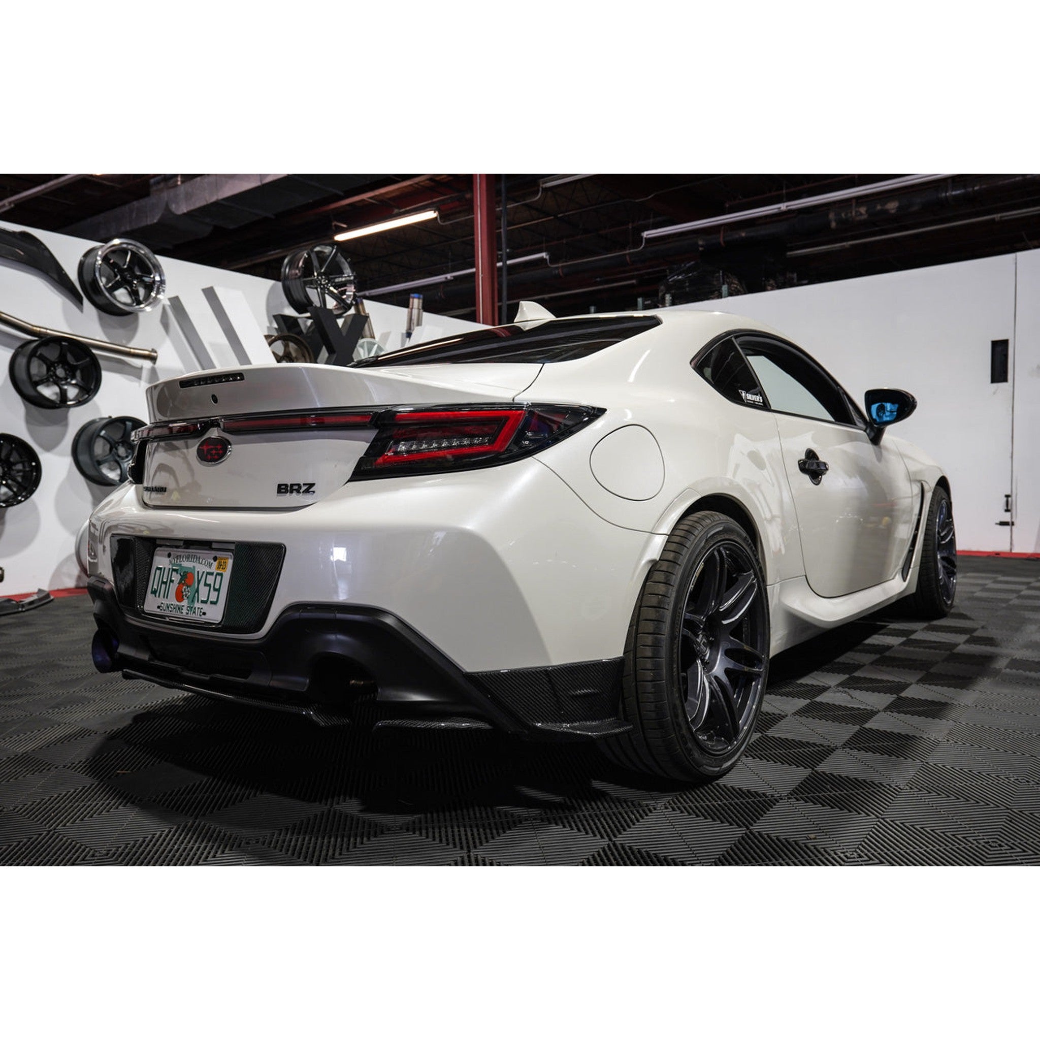 Noble STI Style Rear Bumper Spoilers Carbon Fiber Subaru BRZ / Toyota GR86 2022-2026