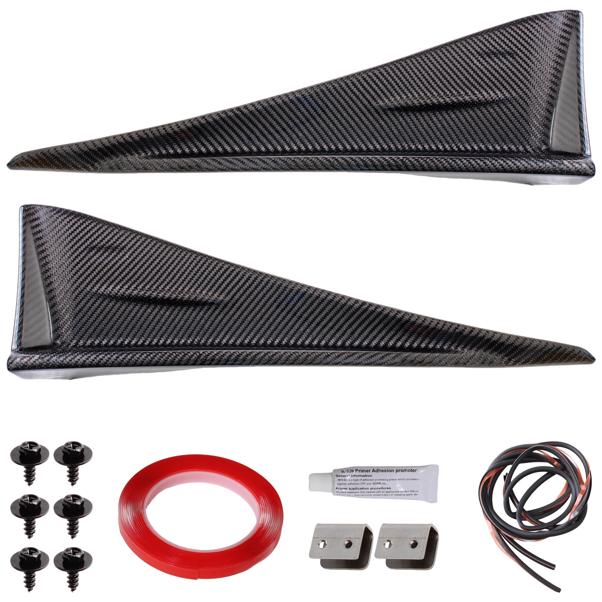 Noble STI Style Side Skirt Cap Carbon Fiber Subaru BRZ / Toyota GR86 2022-2026