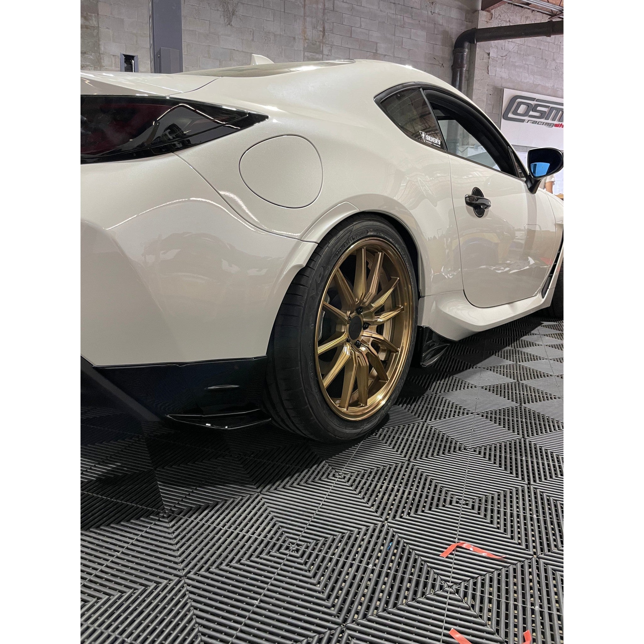 Noble STI Style Side Skirt Cap Gloss Black Subaru BRZ / Toyota GR86 2022-2026