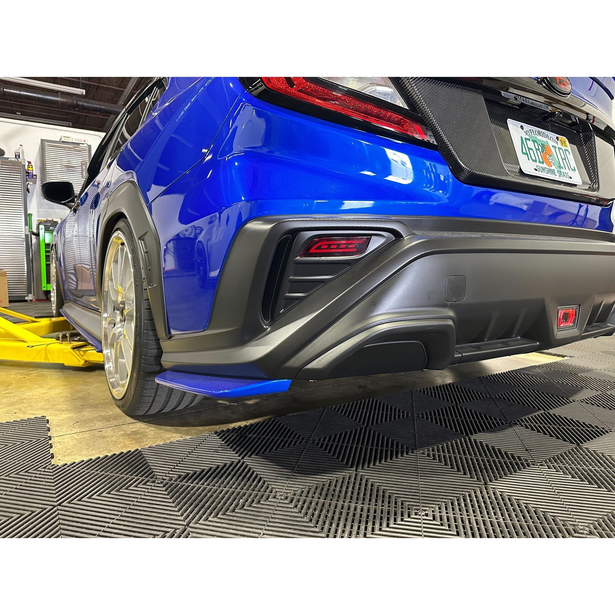 Noble Single Exit Exhaust Cover Left Side Subaru WRX 2022-2026