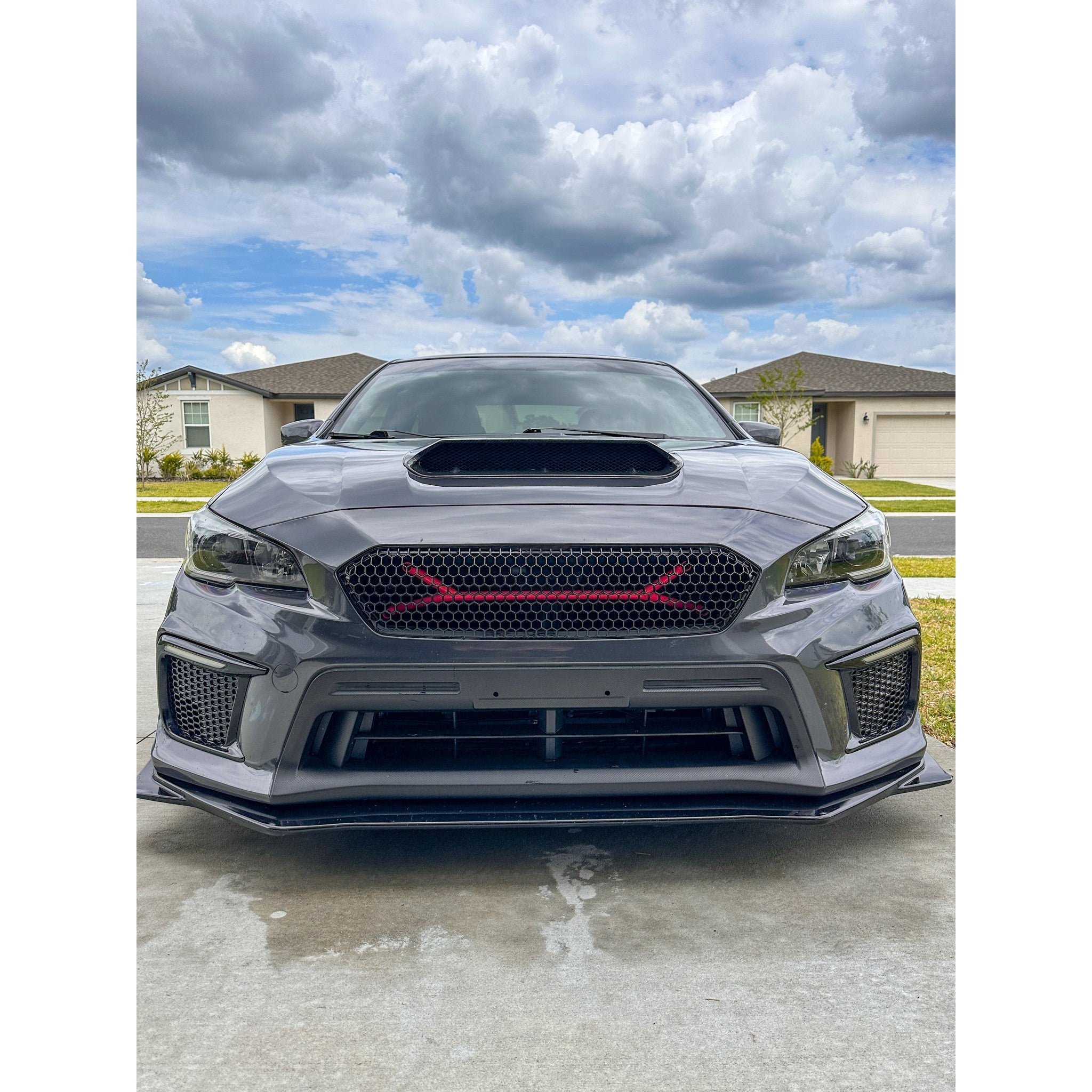 Noble Sport Style Grille (Gloss Black) - 2018-2021 Subaru WRX / STI