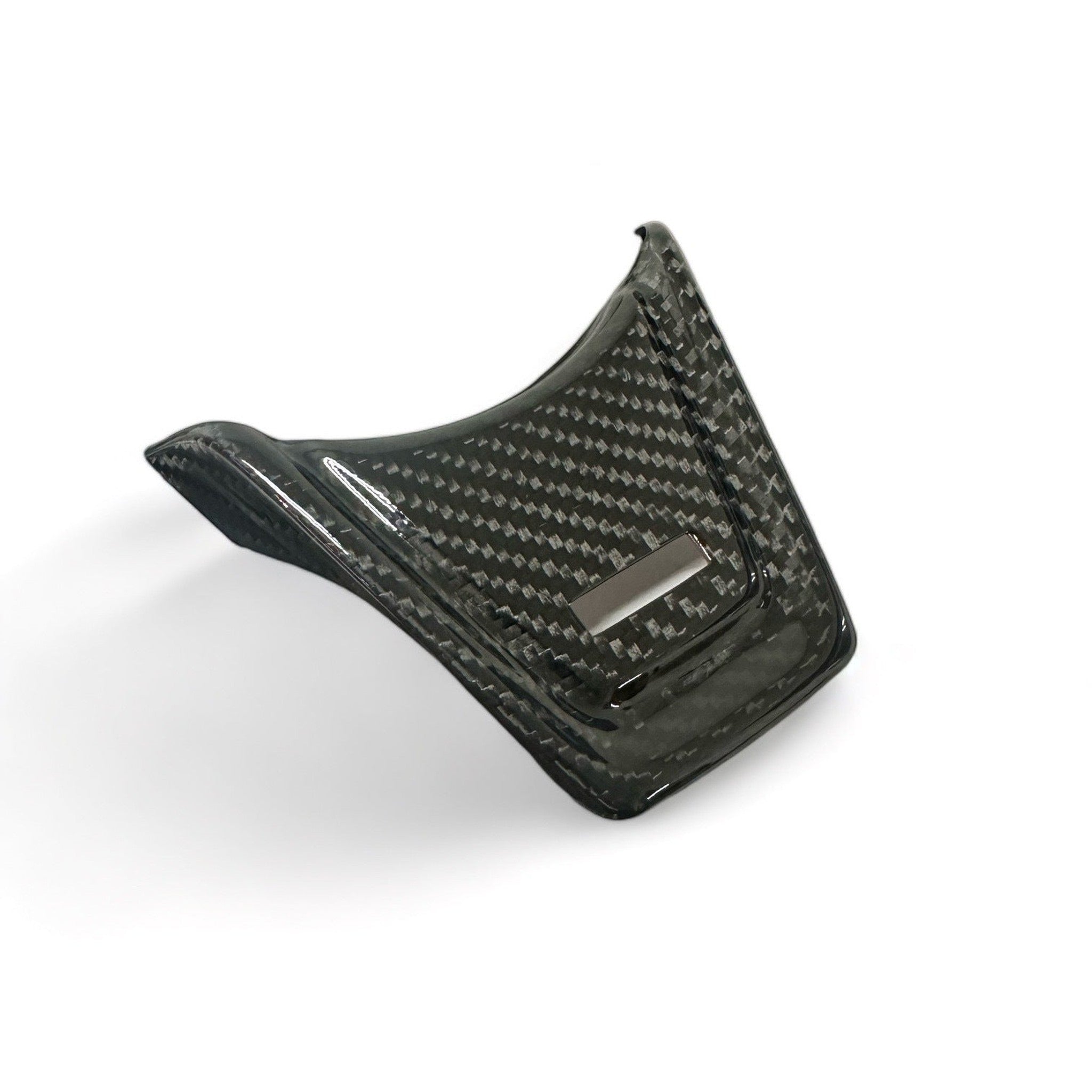 Noble Steering Wheel Carbon Fiber Lower Spoke Cover - 2022-2026 WRX