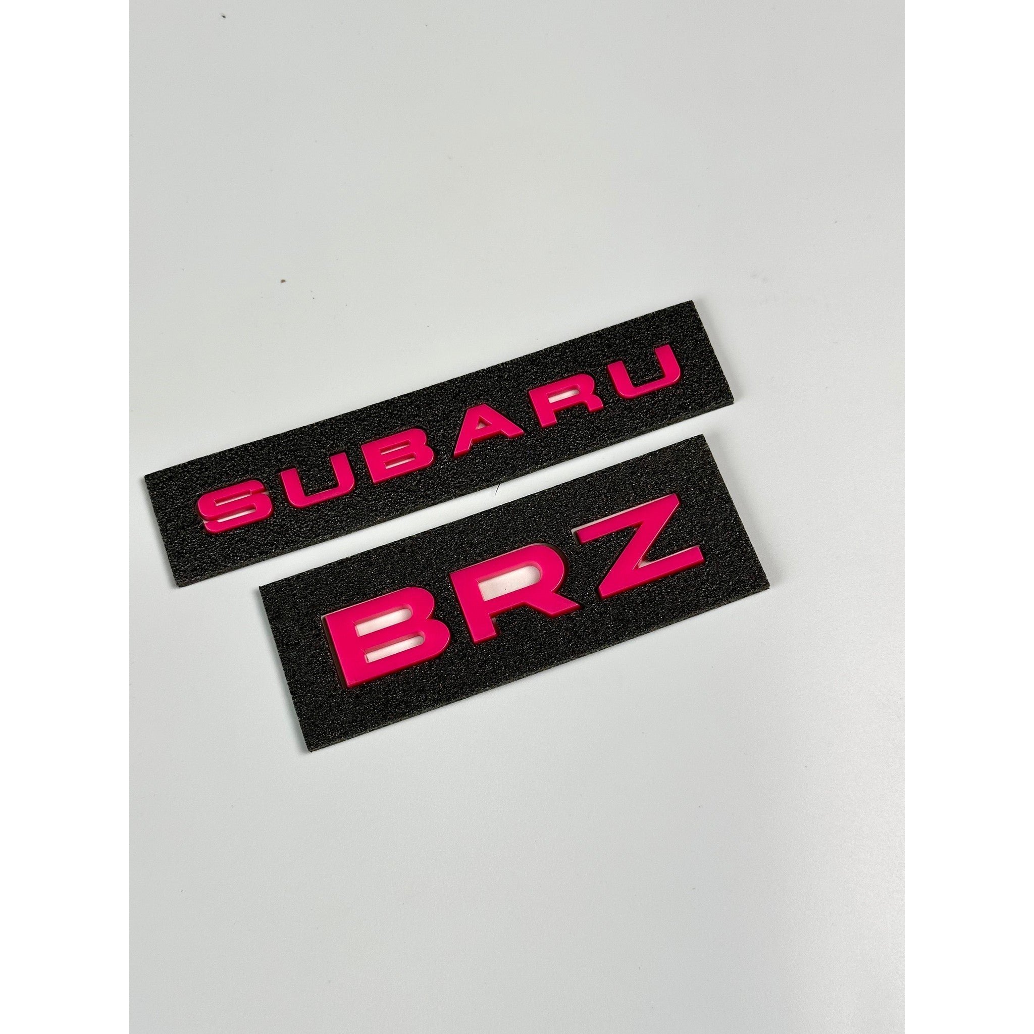Noble "Subaru" / "BRZ" Trunk Emblem Set for Subaru BRZ 2013-2026