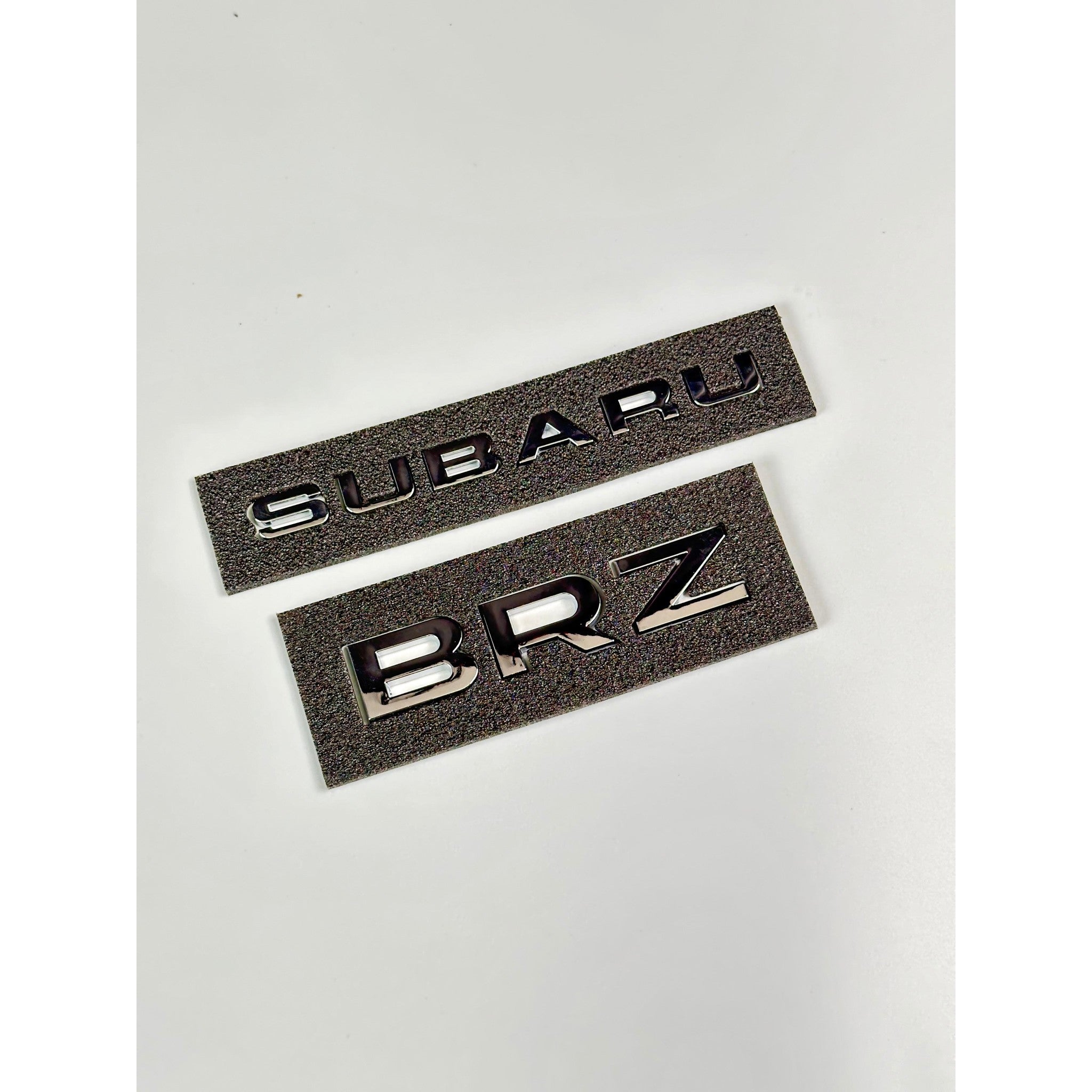 Noble "Subaru" / "BRZ" Trunk Emblem Set for Subaru BRZ 2013-2026