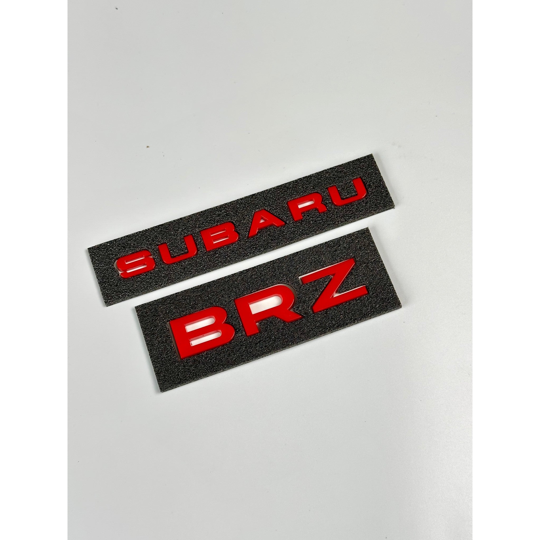 Noble "Subaru" / "BRZ" Trunk Emblem Set for Subaru BRZ 2013-2026