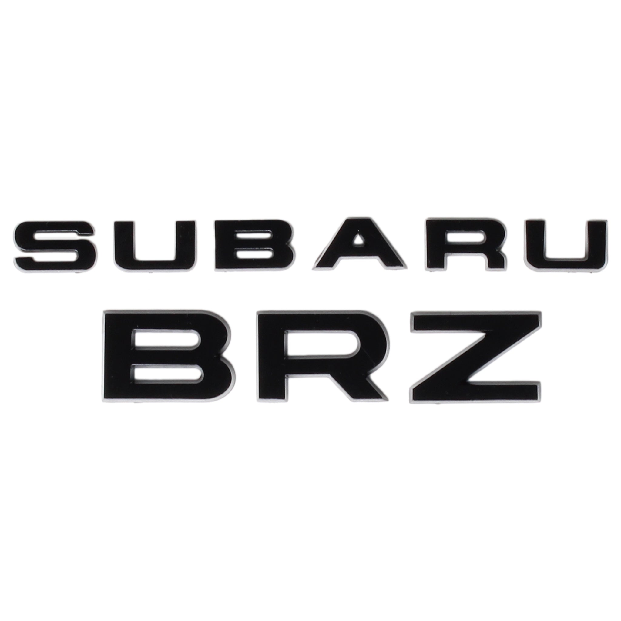 Noble "Subaru" / "BRZ" Trunk Emblem Set for Subaru BRZ 2013-2026