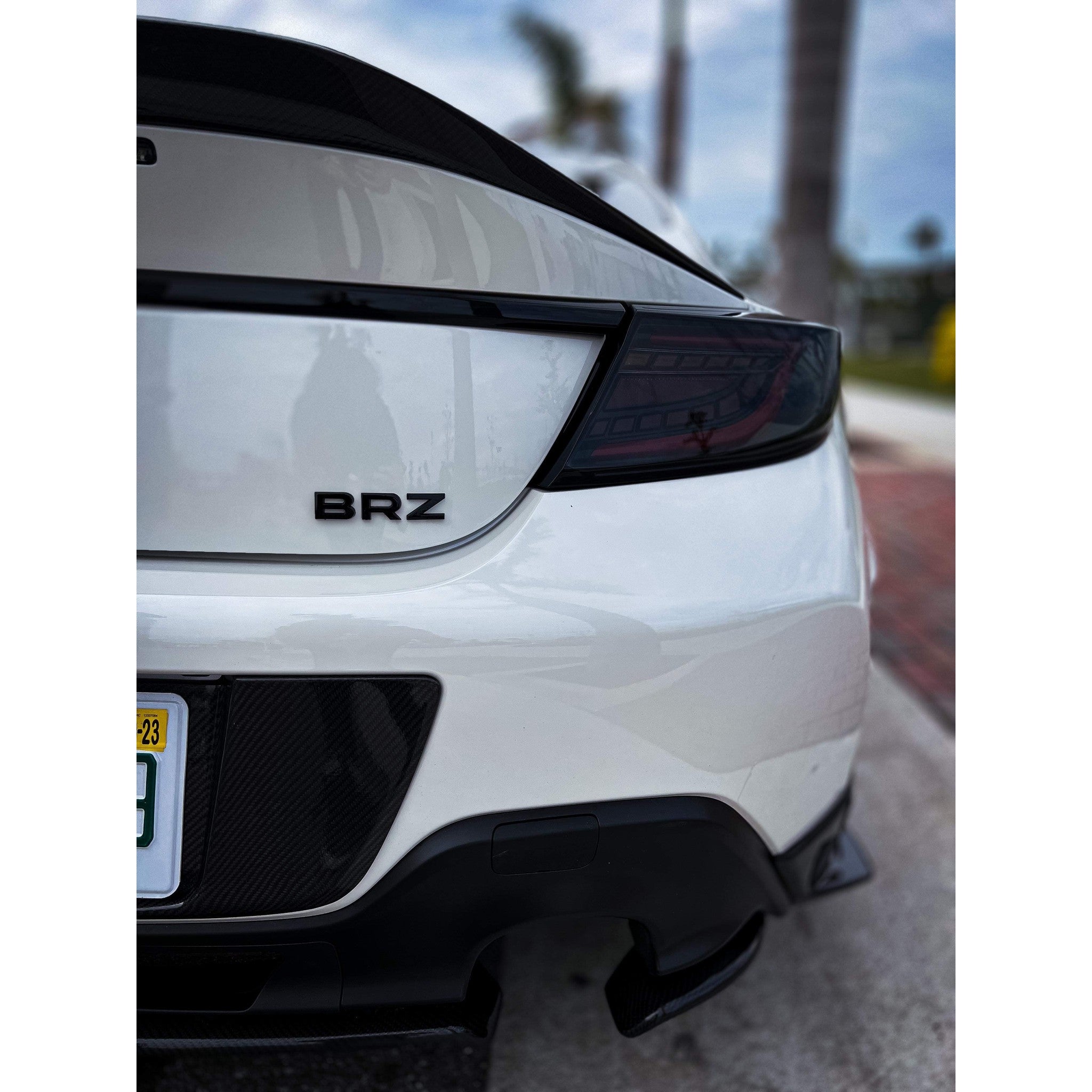 Noble "Subaru" / "BRZ" Trunk Emblem Set for Subaru BRZ 2013-2026