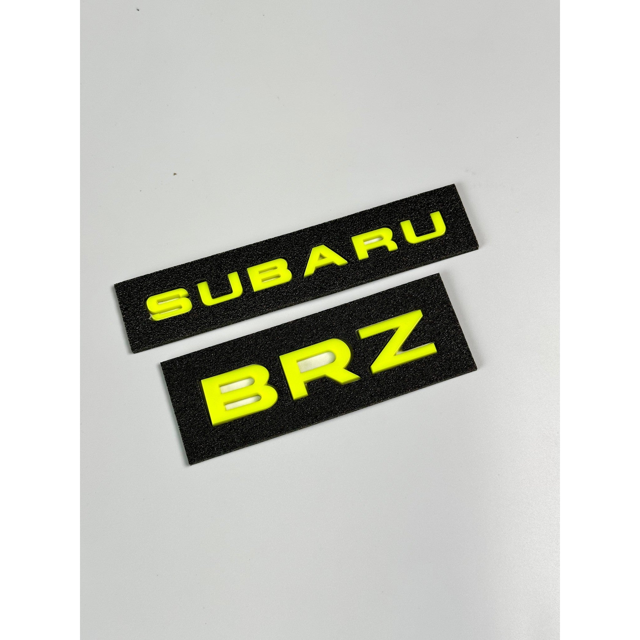 Noble "Subaru" / "BRZ" Trunk Emblem Set for Subaru BRZ 2013-2026