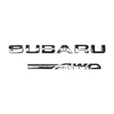 Noble "Symmetrical AWD" Trunk Emblem for Subaru WRX 2015-2024