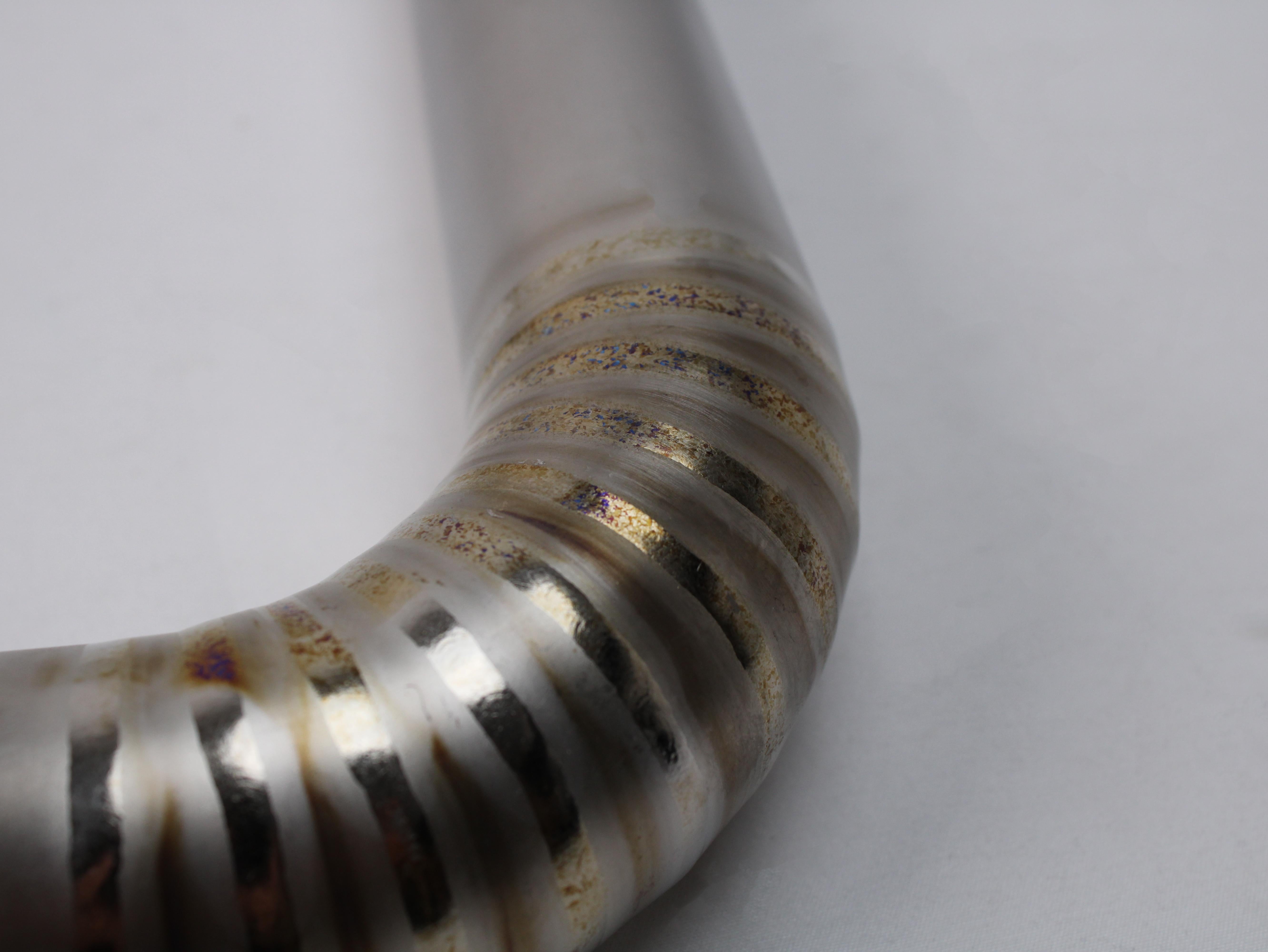 Noble Titanium Upper Radiator Hose (RAW/Brushed) - 22+ WRX