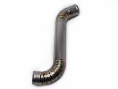 Noble Titanium Upper Radiator Hose (RAW/Brushed) - 22+ WRX