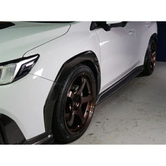Noble Type Alpha Dry Carbon Fiber Wide Fender Cover Kit Subaru WRX 2022-2026 Axis made
