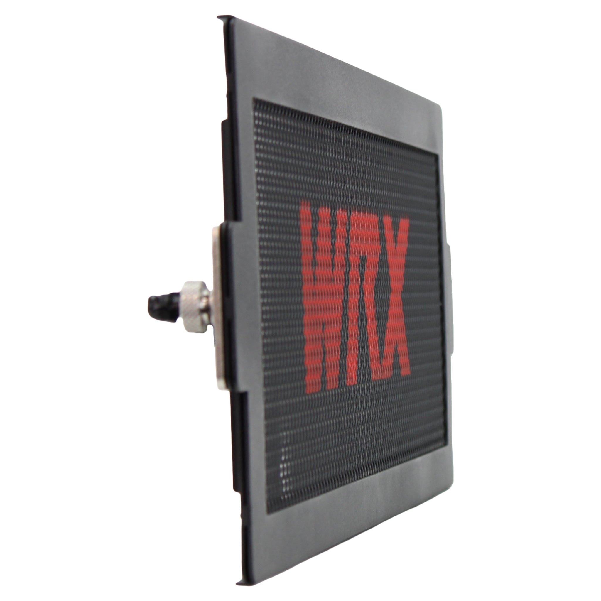 Clearance/OPEN BOX Noble VB Black Top Mount OE Intercooler Guard with Red WRX Subaru WRX 2022-2025