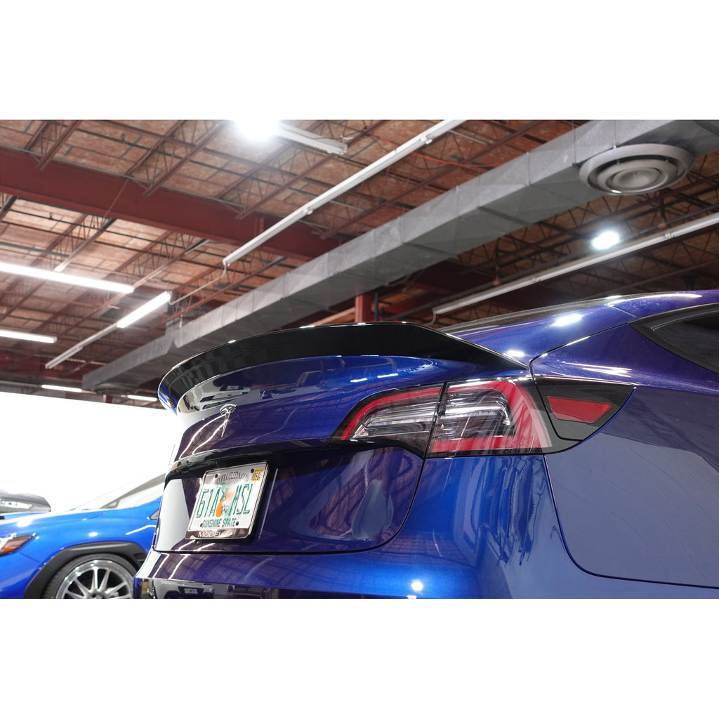 Noble VT Style Rear Trunk Spoiler Tesla Model 3 2017-2023 – Import Image  Racing