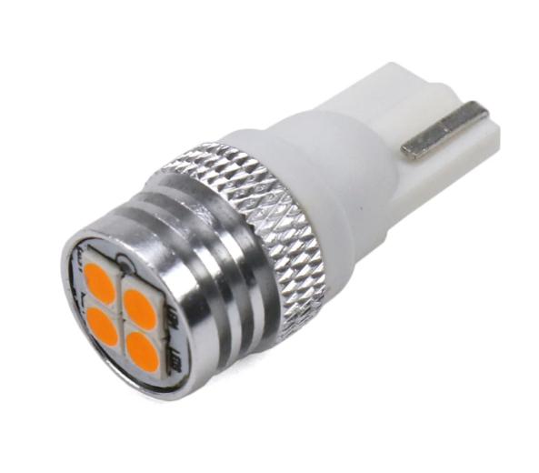 OLM Amber LED Side Marker Light Bulb 2013-2016 Scion FR-S / 2013-2020 Subaru BRZ / 2017-2020 Toyota 86 | T10-AMBER